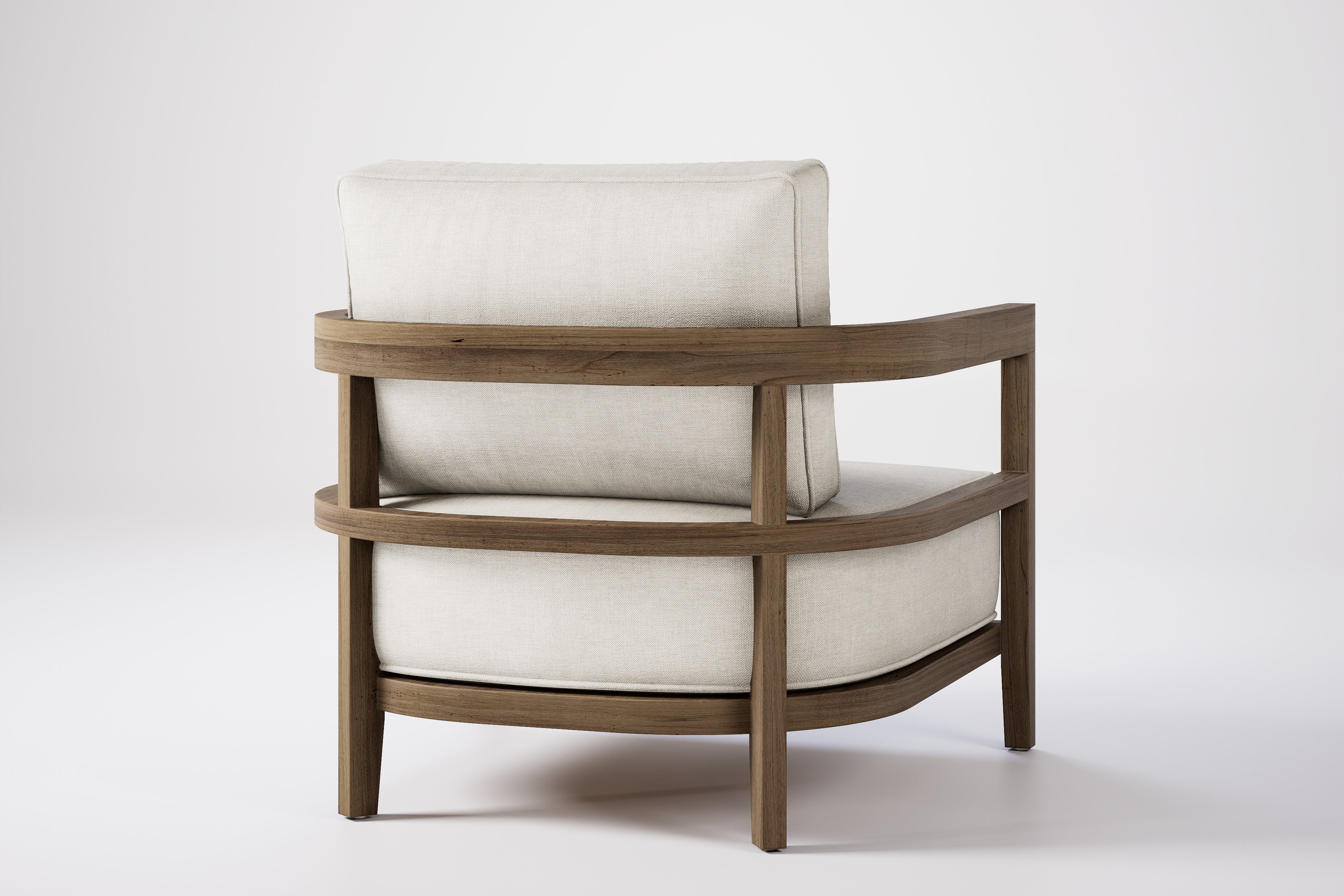 Rome Outdoor Lounge Armchair Teak