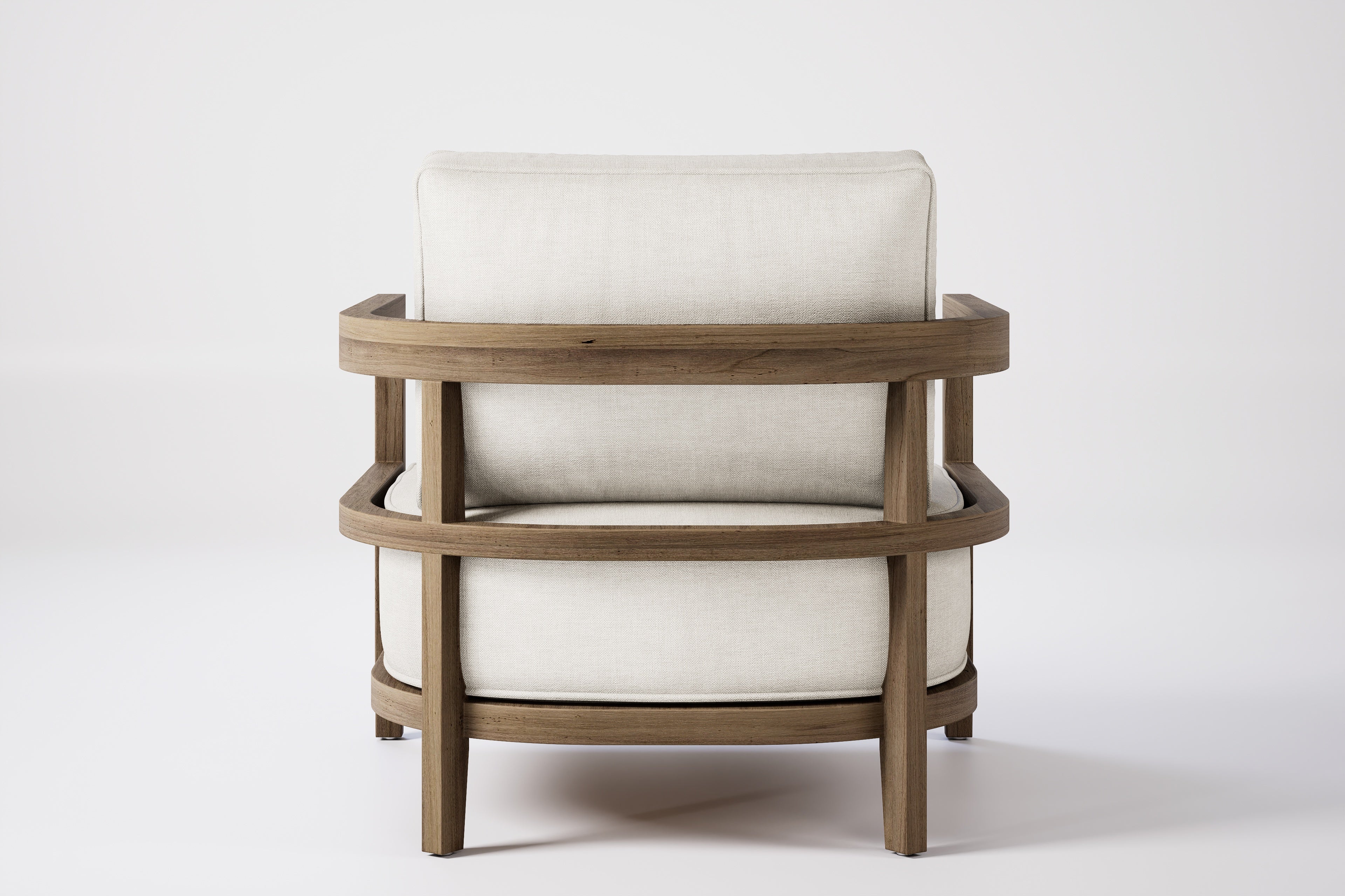 Rome Outdoor Lounge Armchair Teak