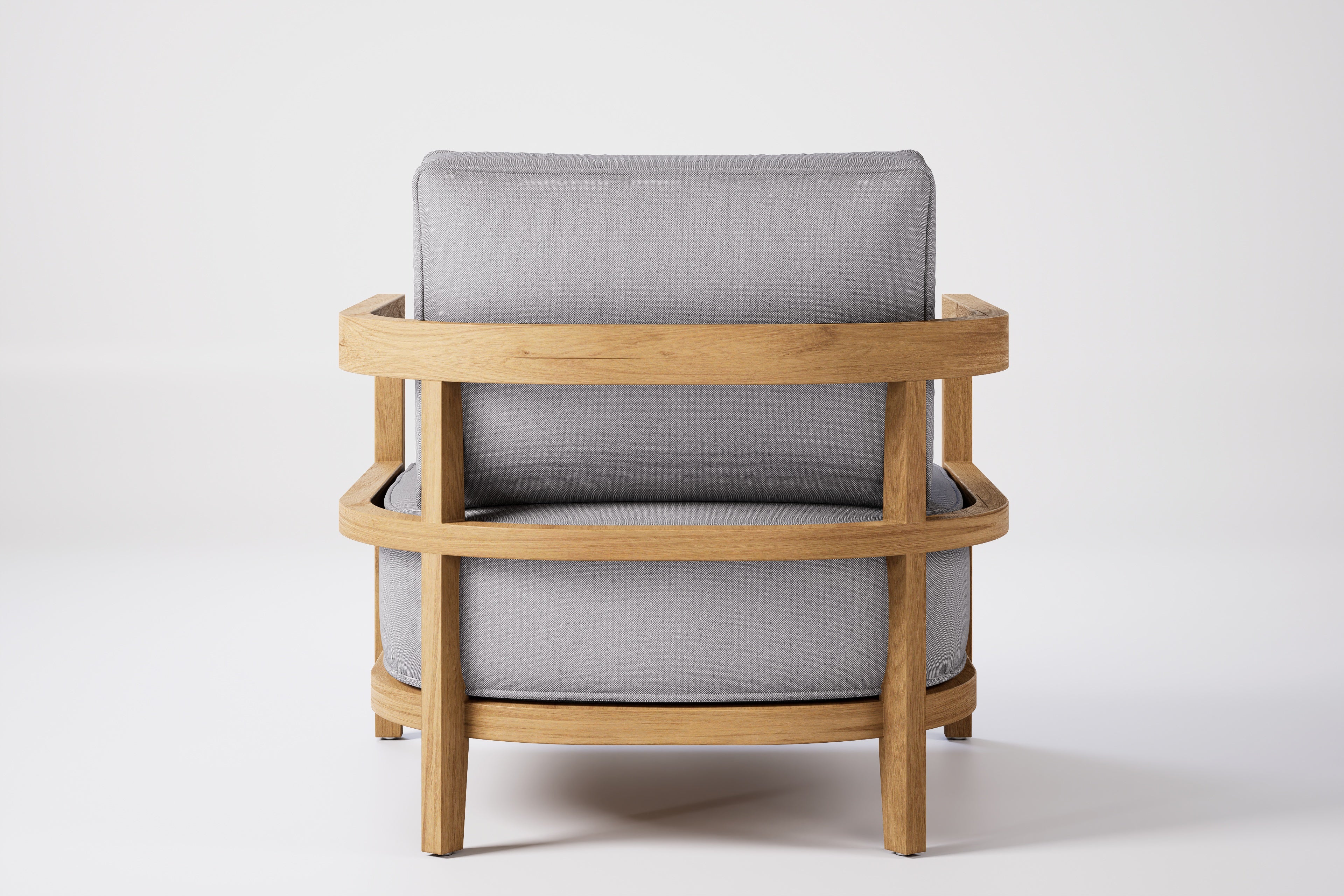 Rome Outdoor Lounge Armchair Teak