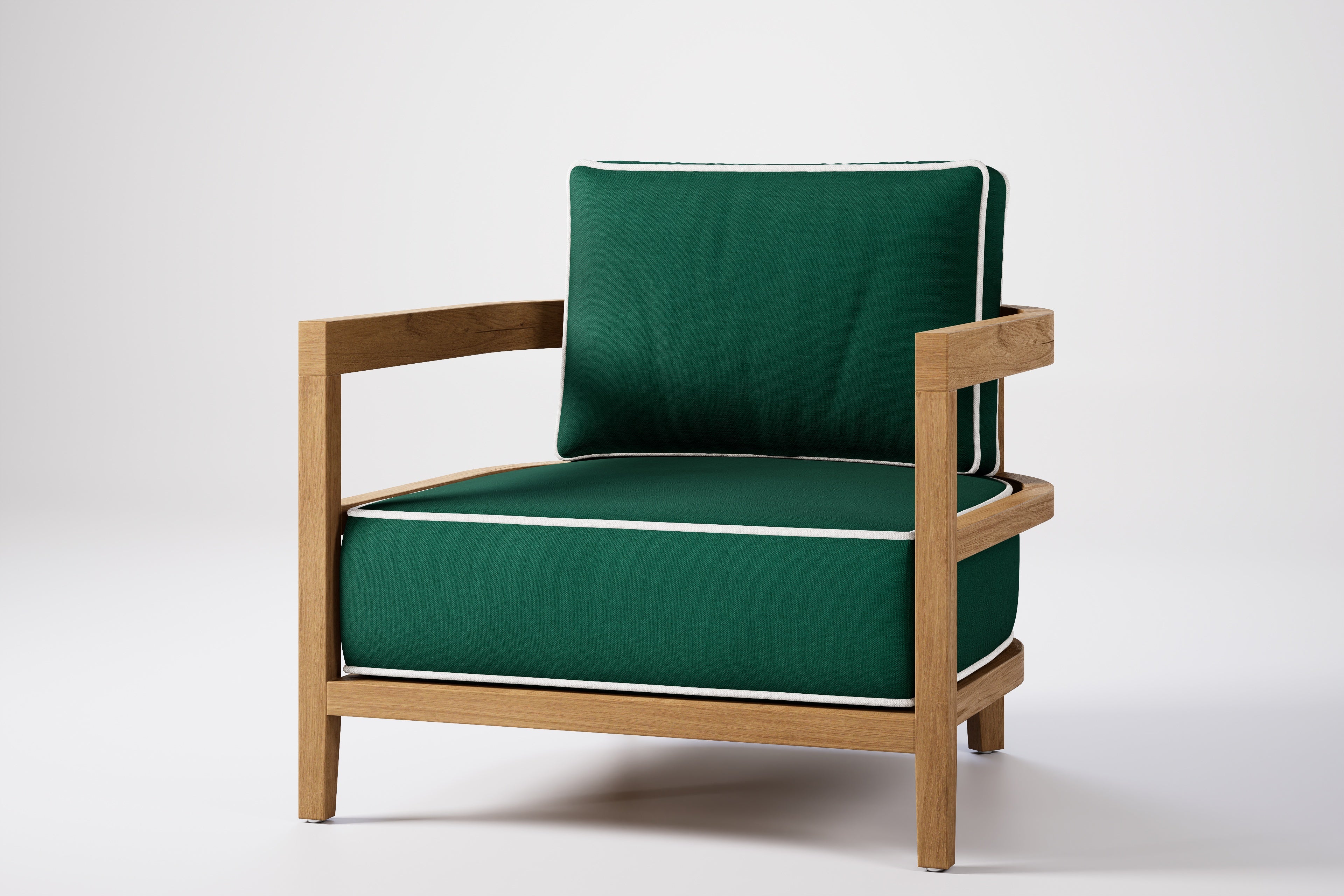 Rome Outdoor Lounge Armchair Teak