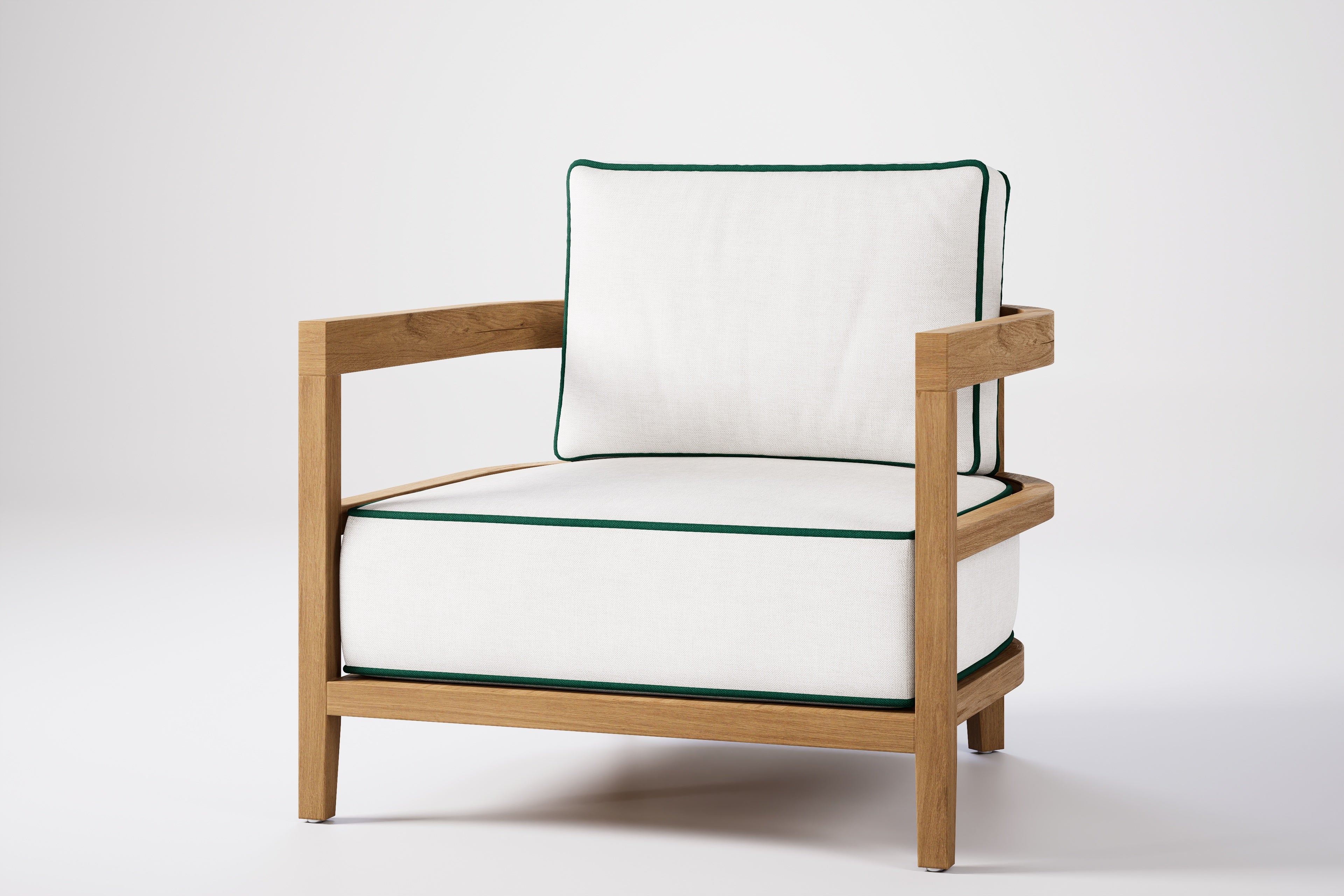 Rome Outdoor Lounge Armchair Teak