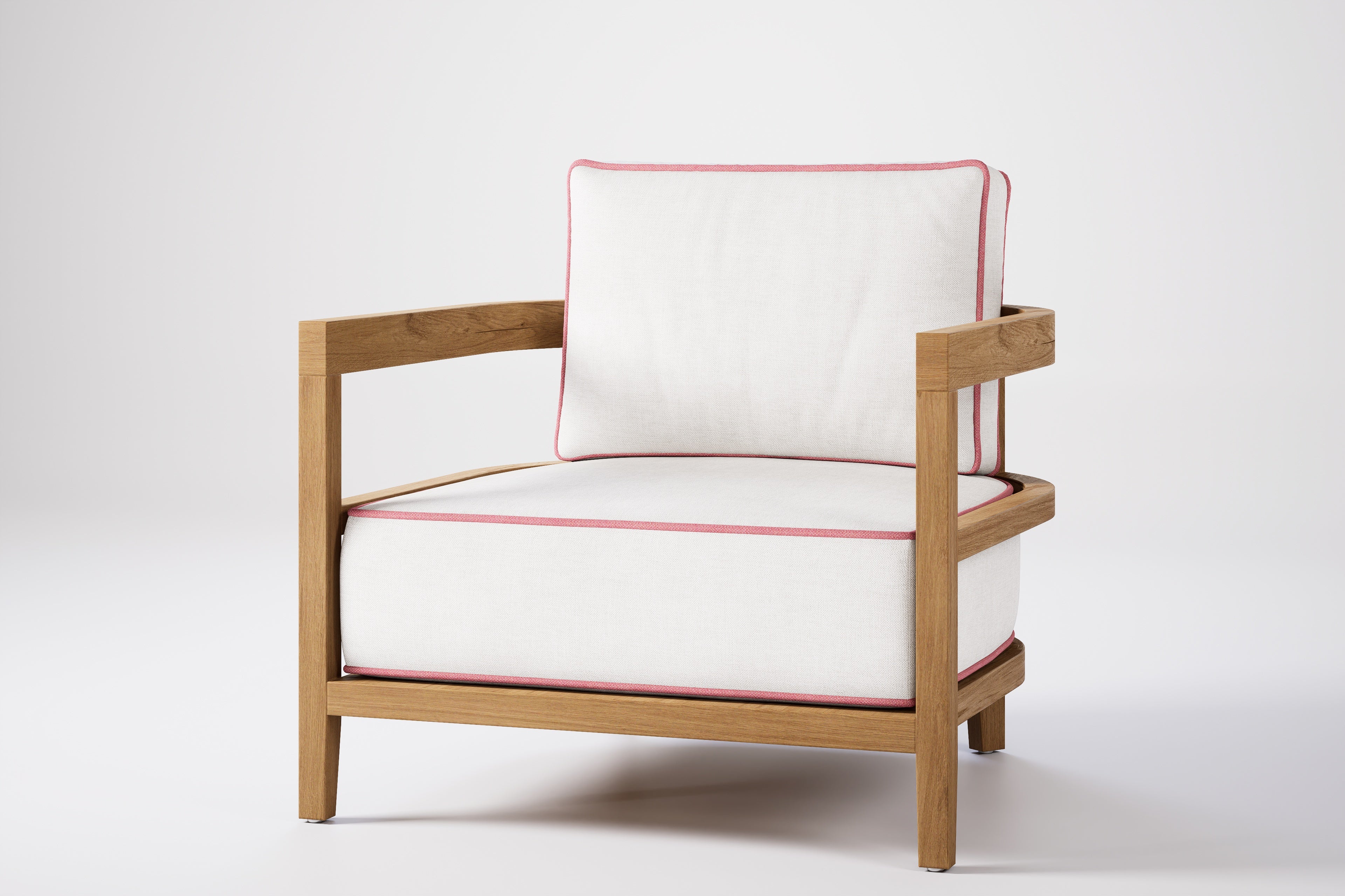 Rome Outdoor Lounge Armchair Teak