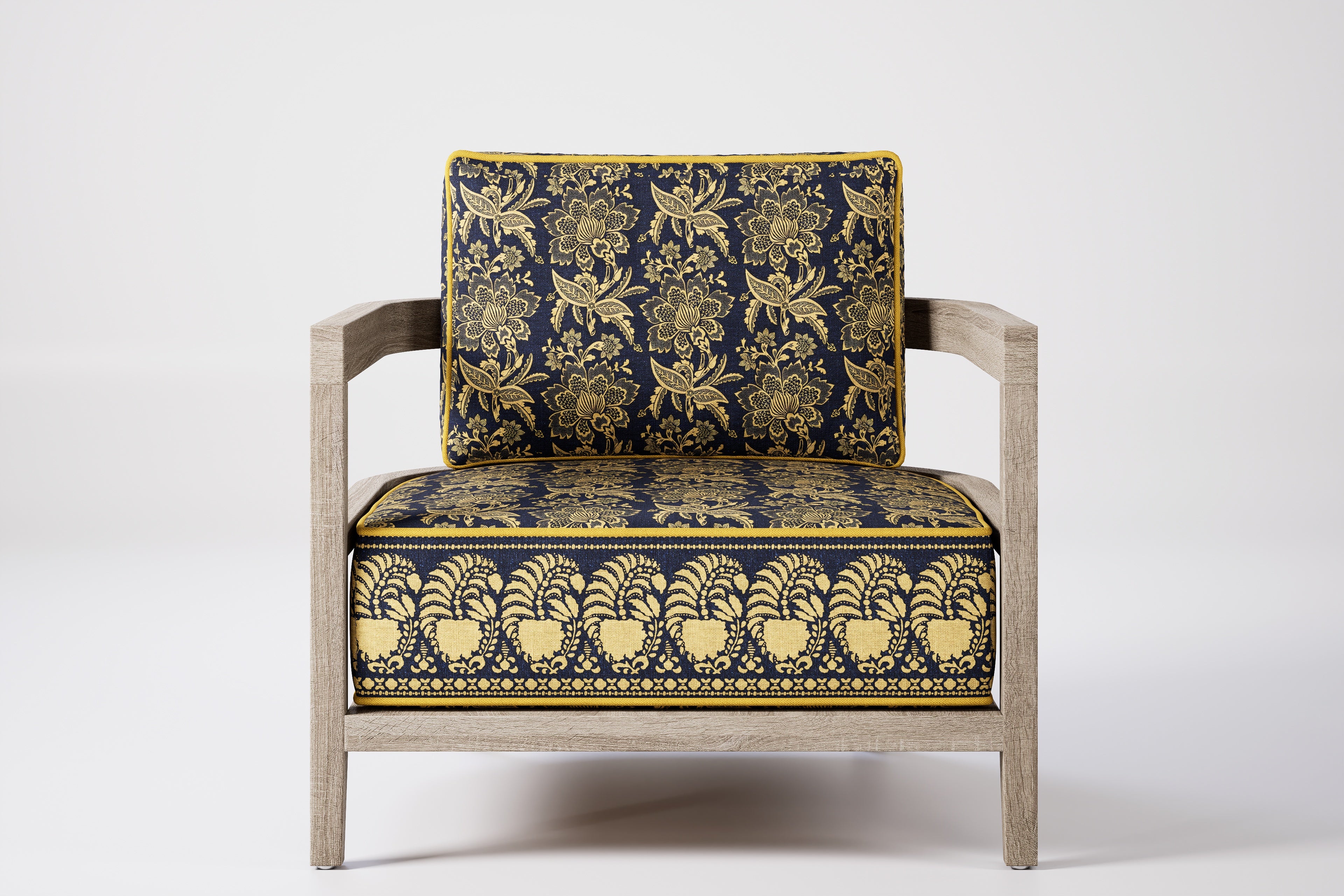 Rome Outdoor Lounge Armchair Teak (Boteh)