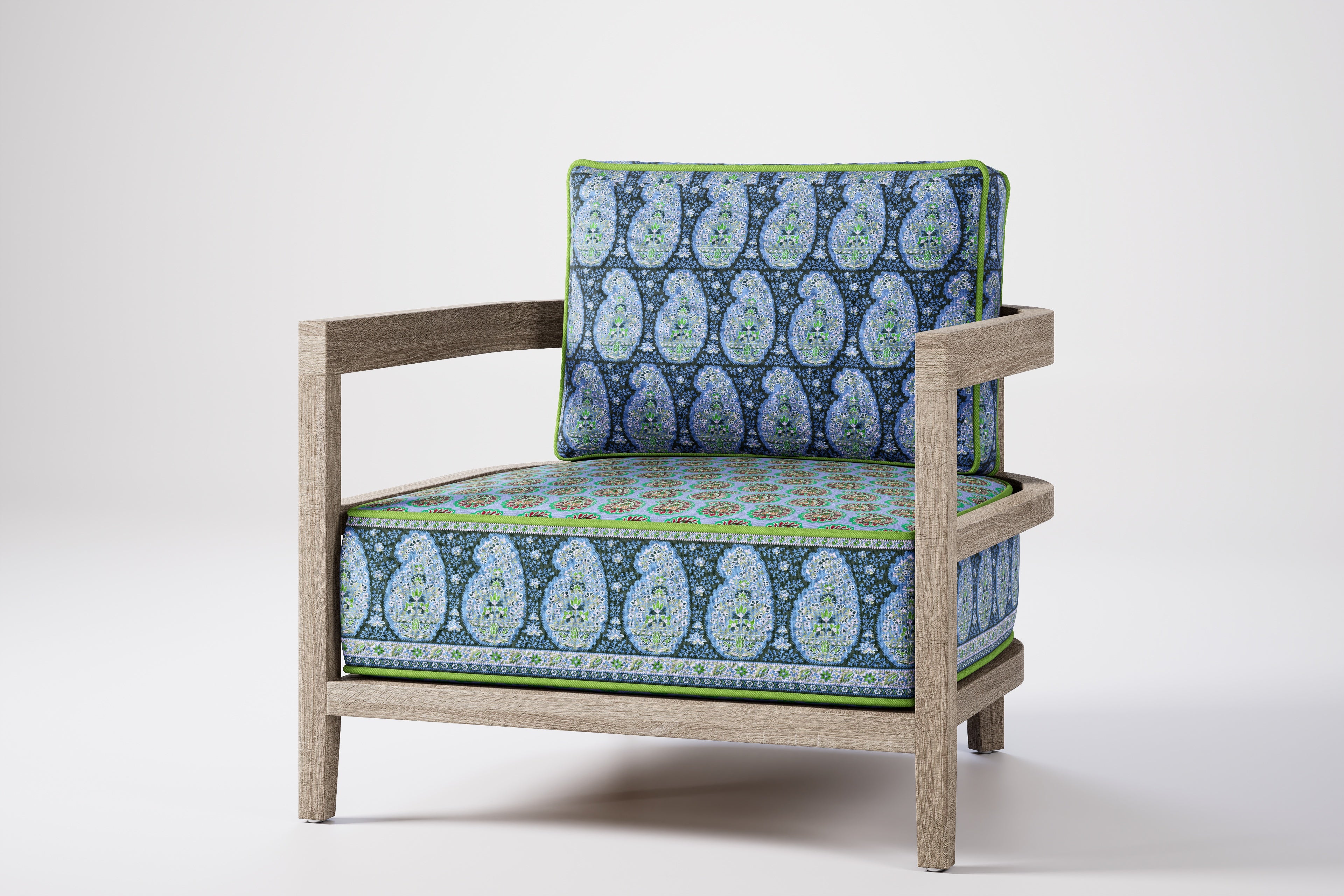 Rome Outdoor Lounge Armchair Teak (Boteh)