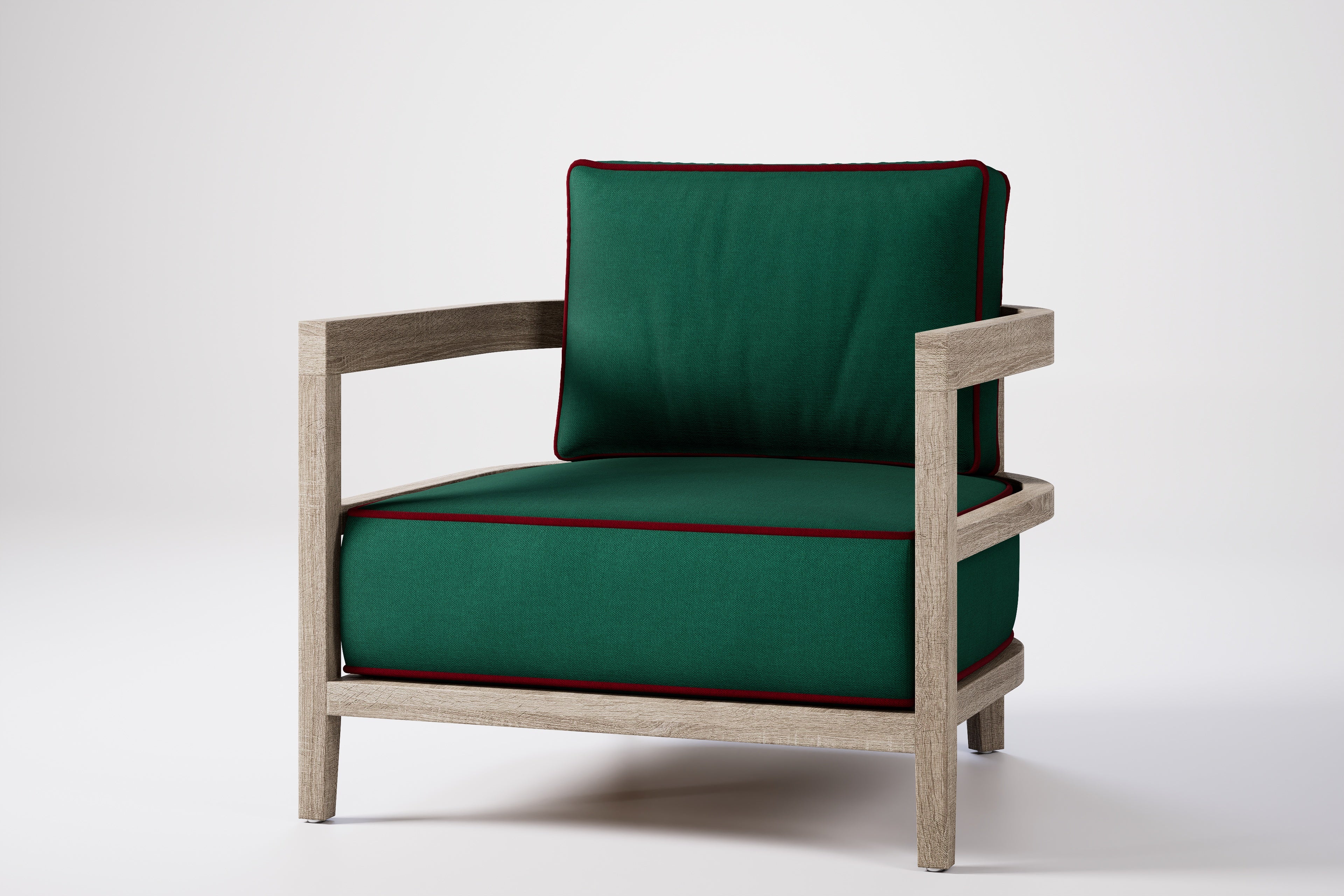Rome Outdoor Lounge Armchair Teak