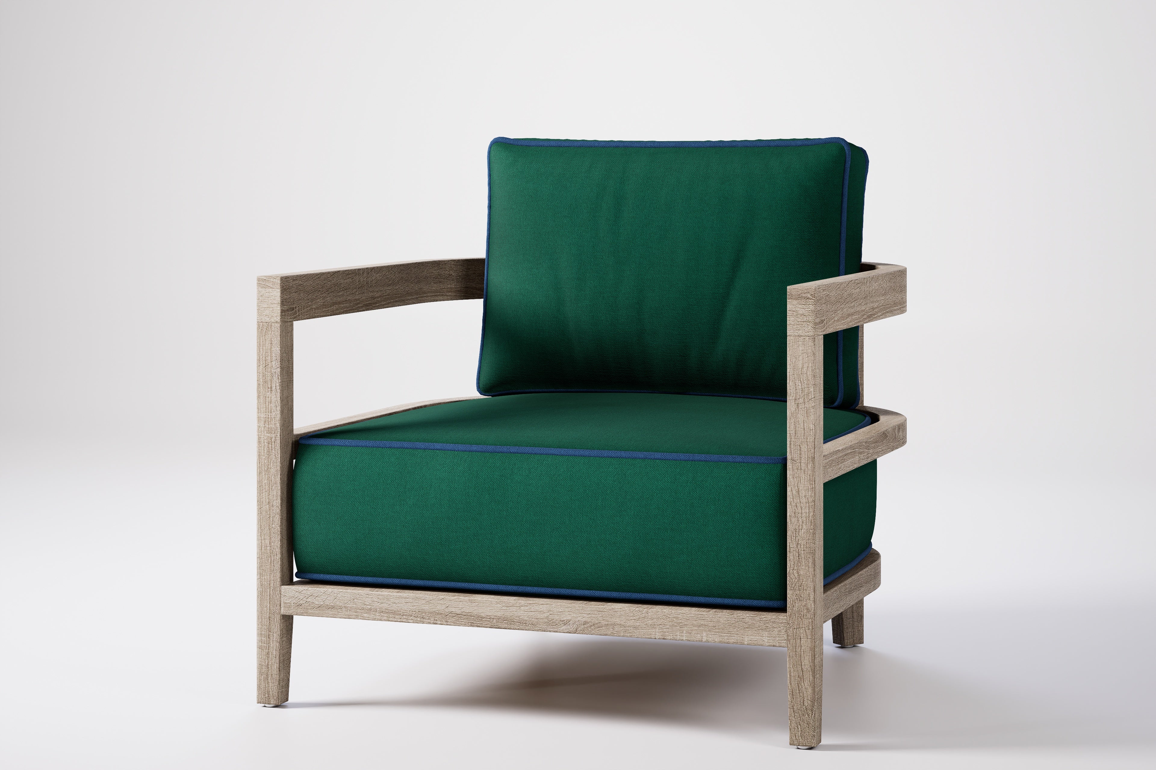 Rome Outdoor Lounge Armchair Teak
