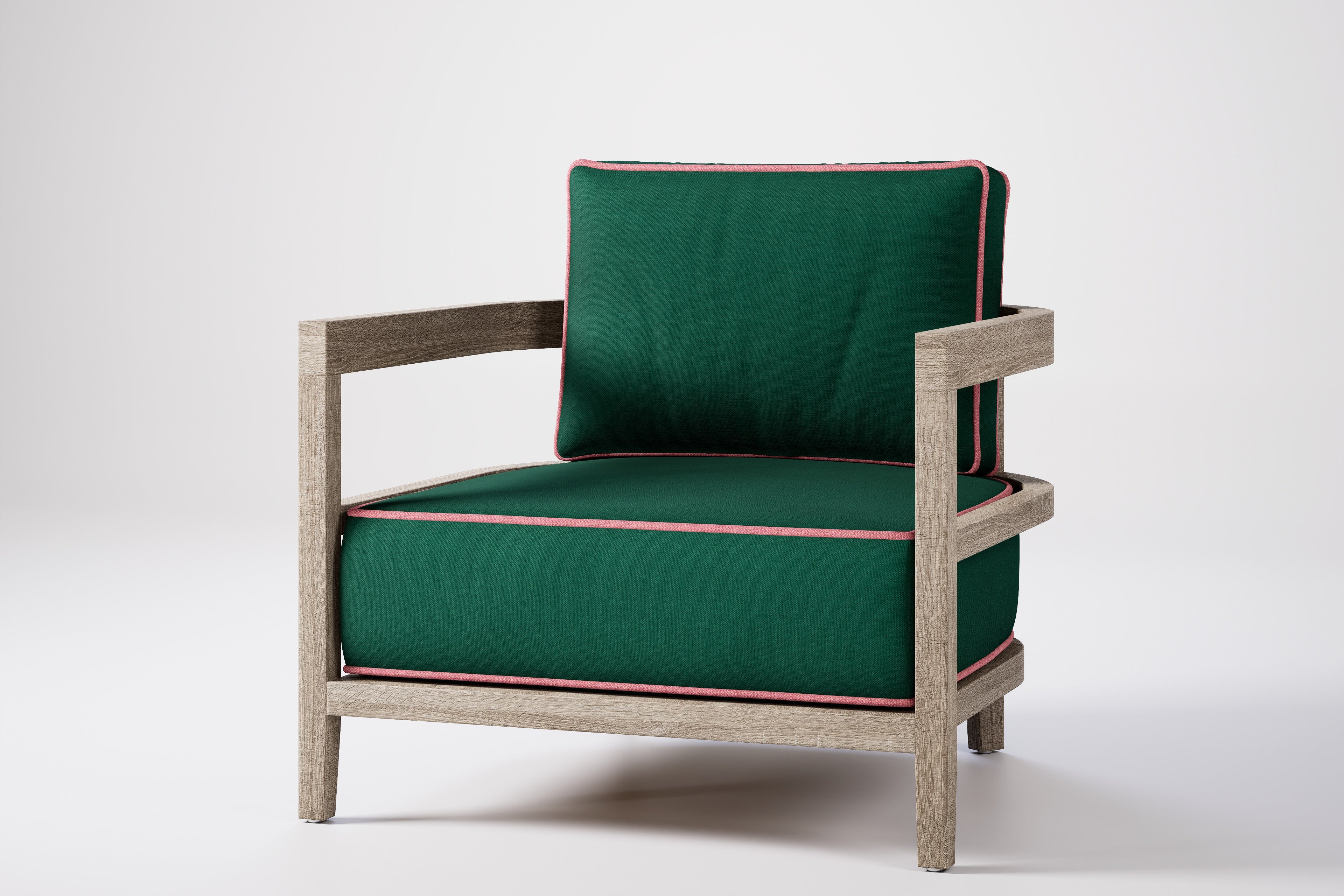 Rome Outdoor Lounge Armchair Teak