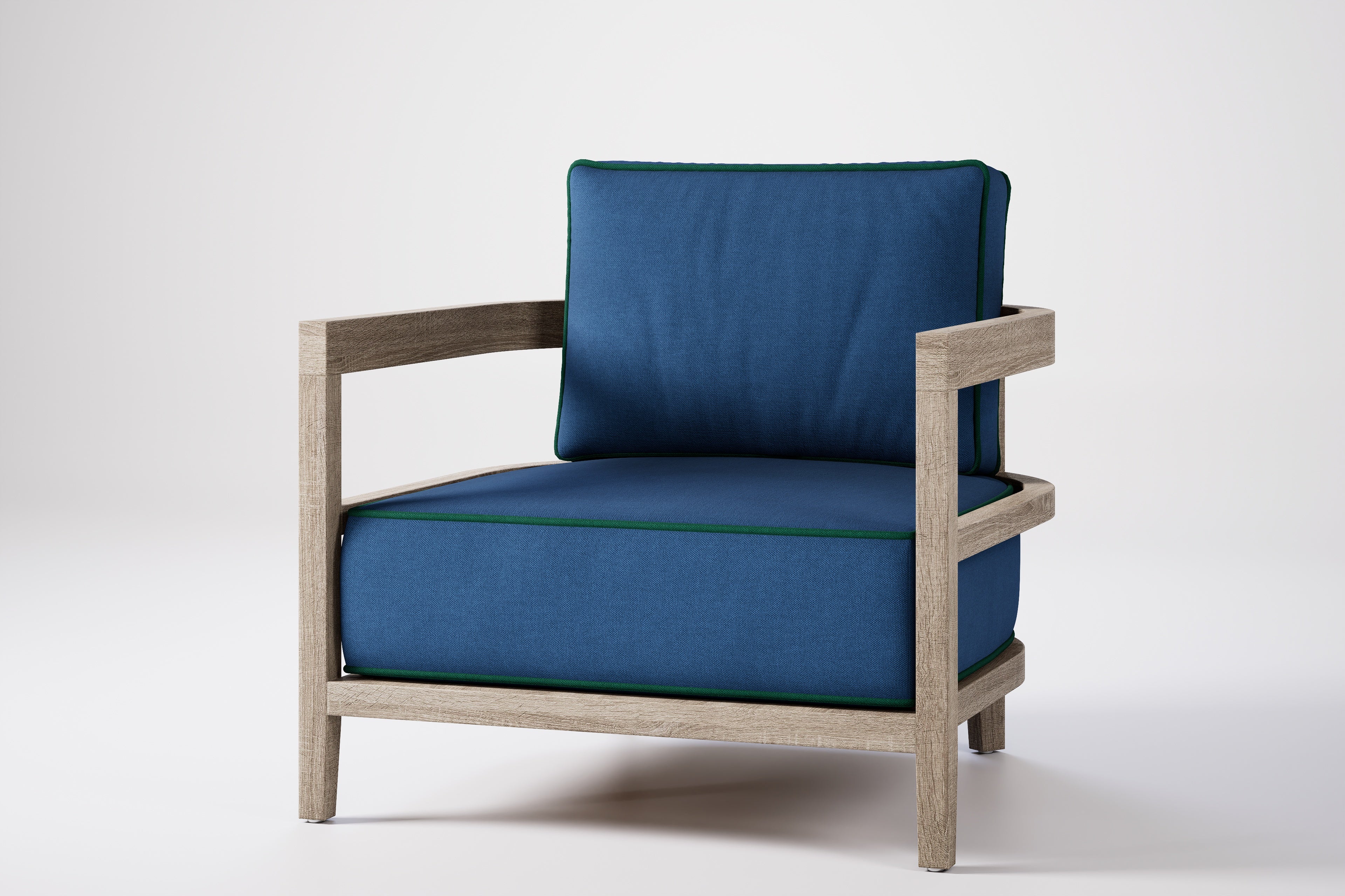 Rome Outdoor Lounge Armchair Teak