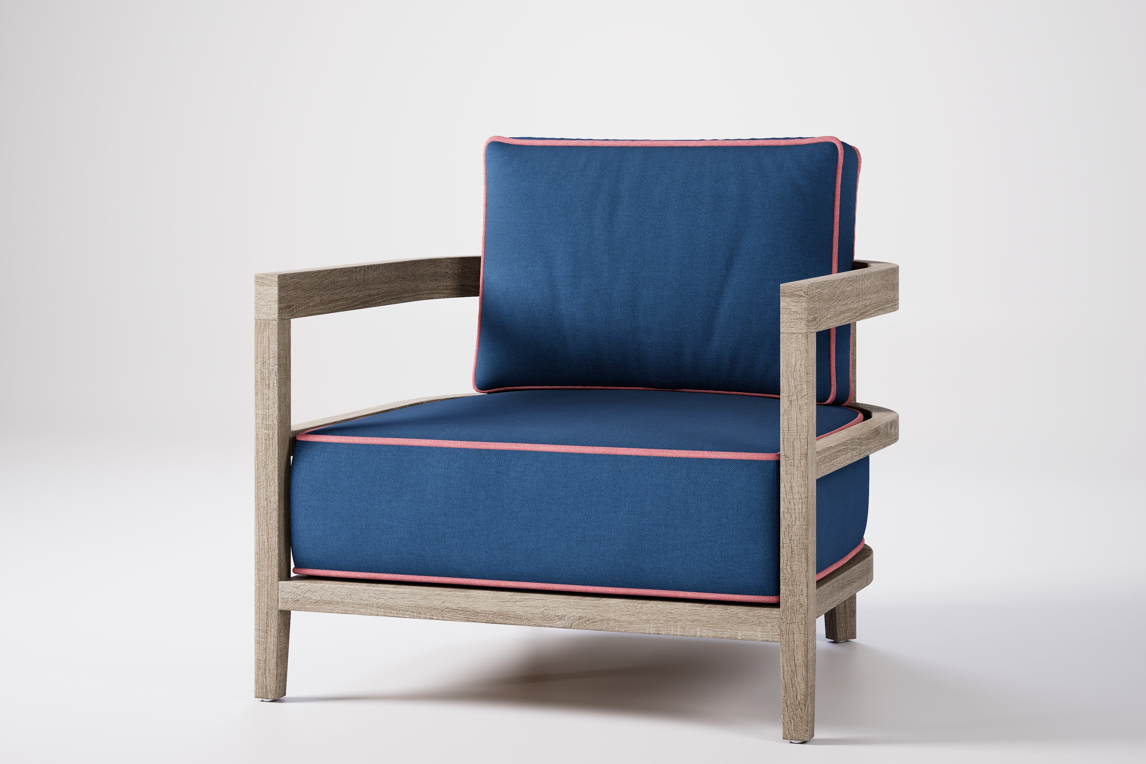 Rome Outdoor Lounge Armchair Teak