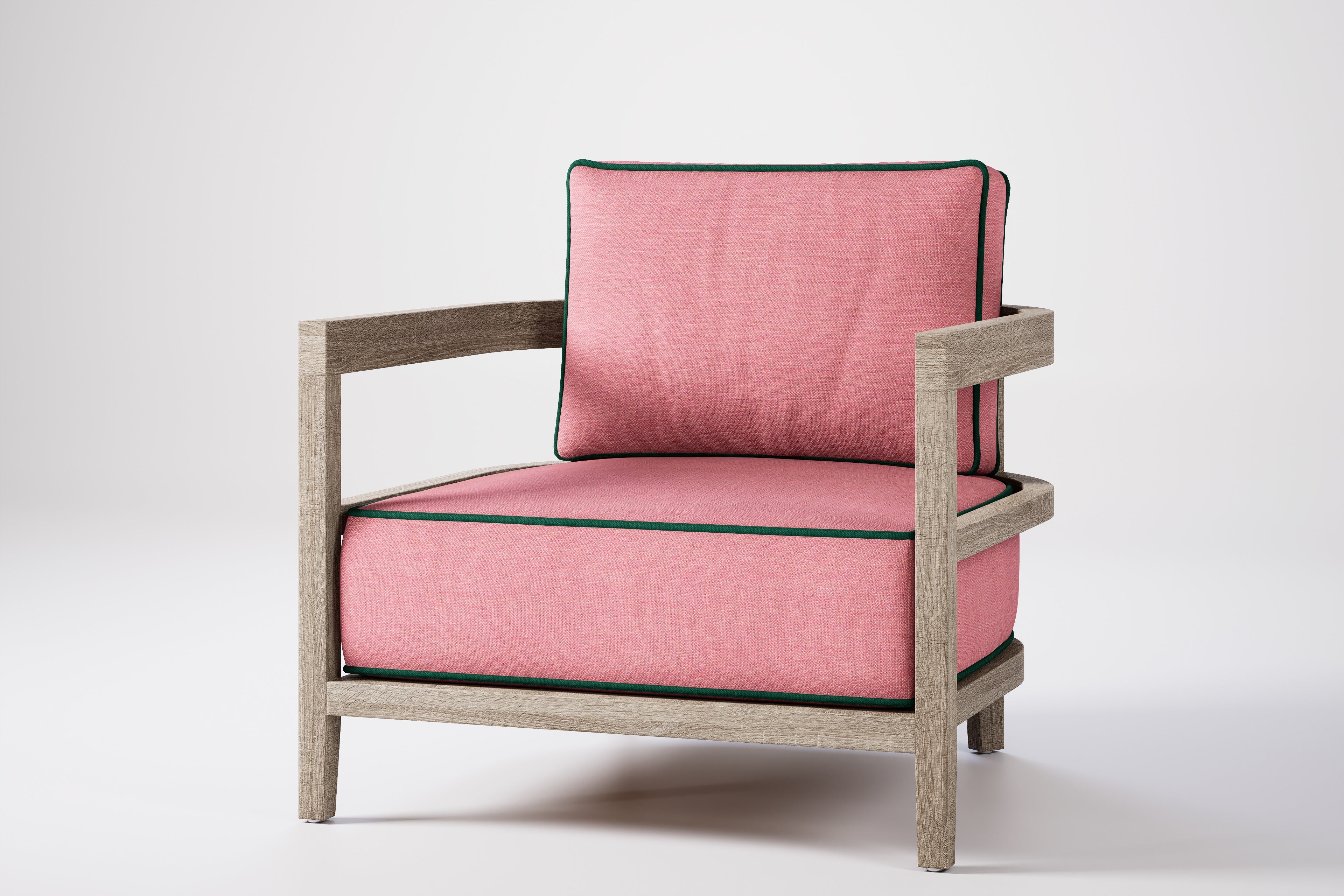 Rome Outdoor Lounge Armchair Teak