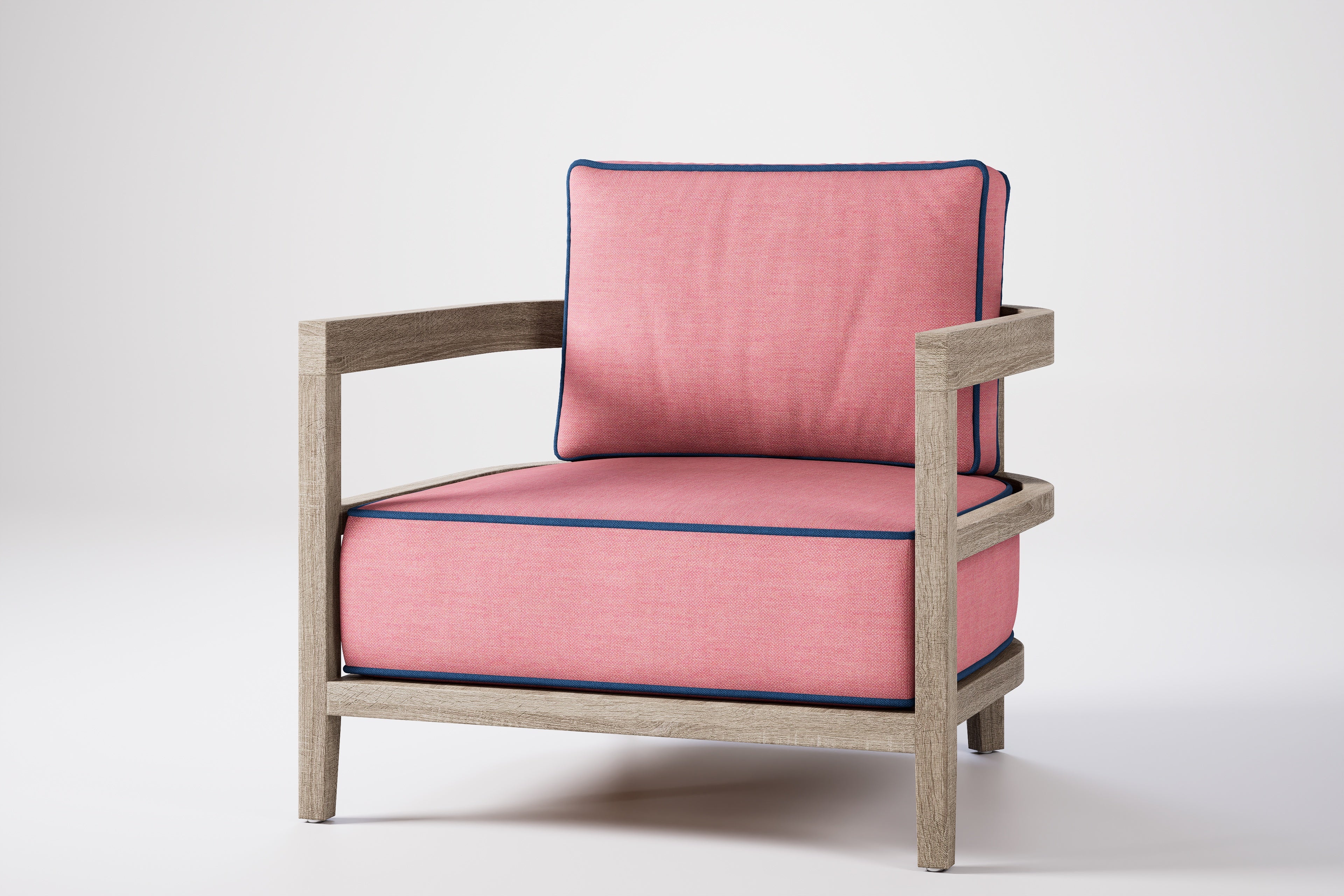 Rome Outdoor Lounge Armchair Teak