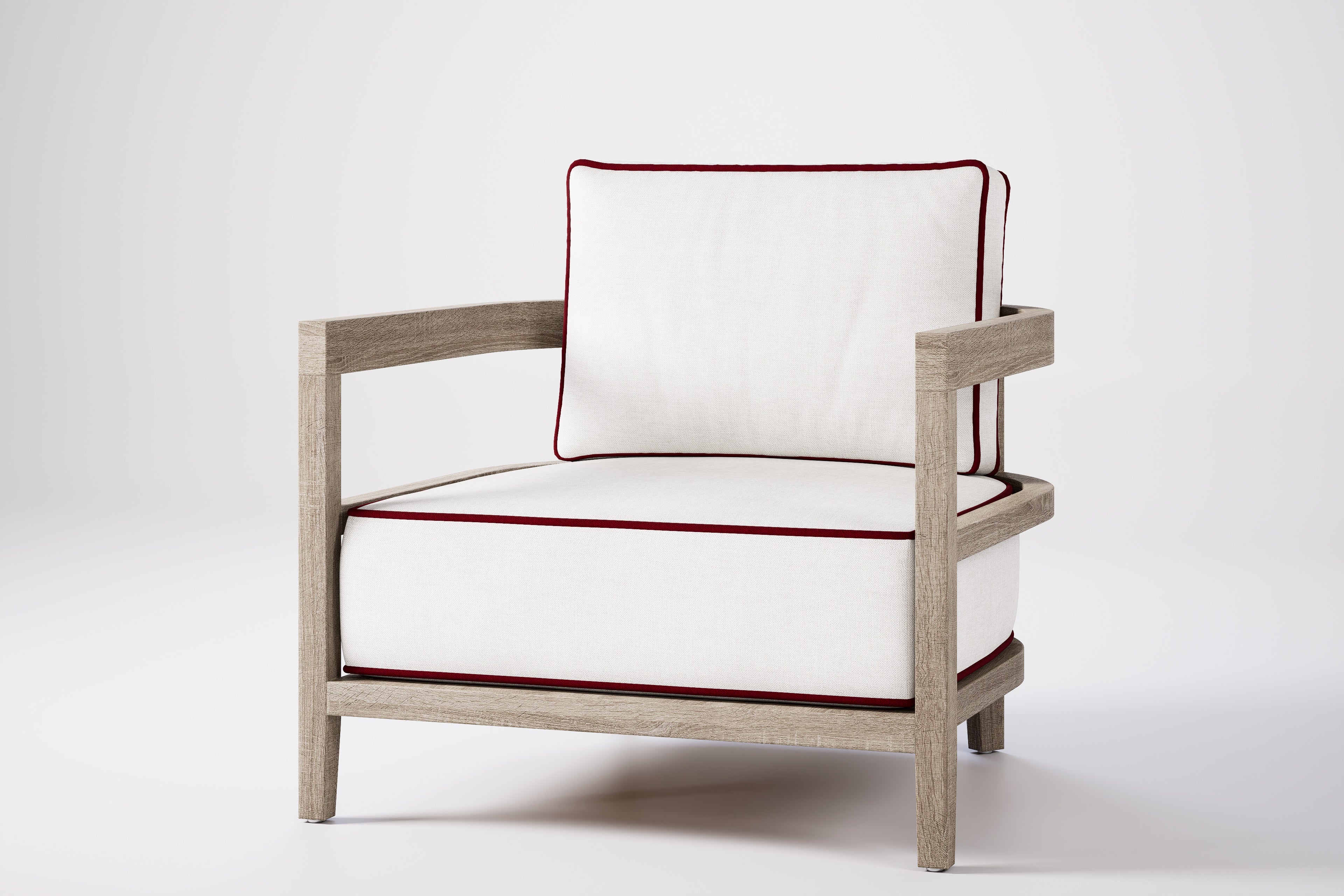 Rome Outdoor Lounge Armchair Teak