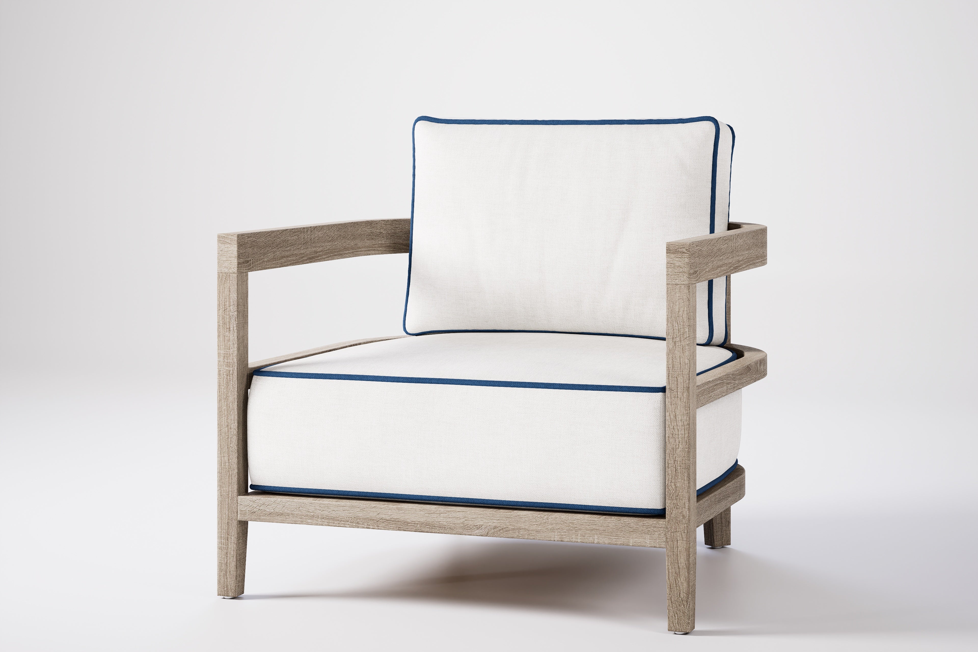 Rome Outdoor Lounge Armchair Teak