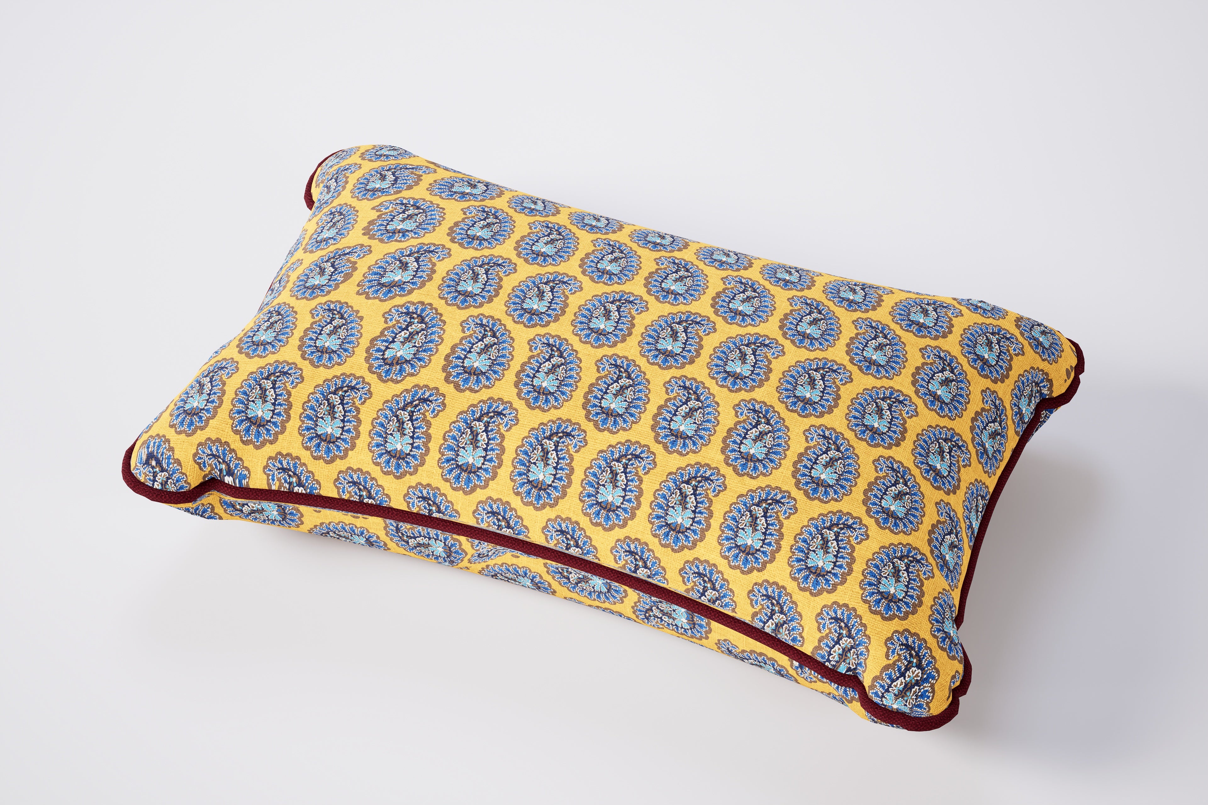 Rome Outdoor Scatter Cushions - Mid Paisley Earthy