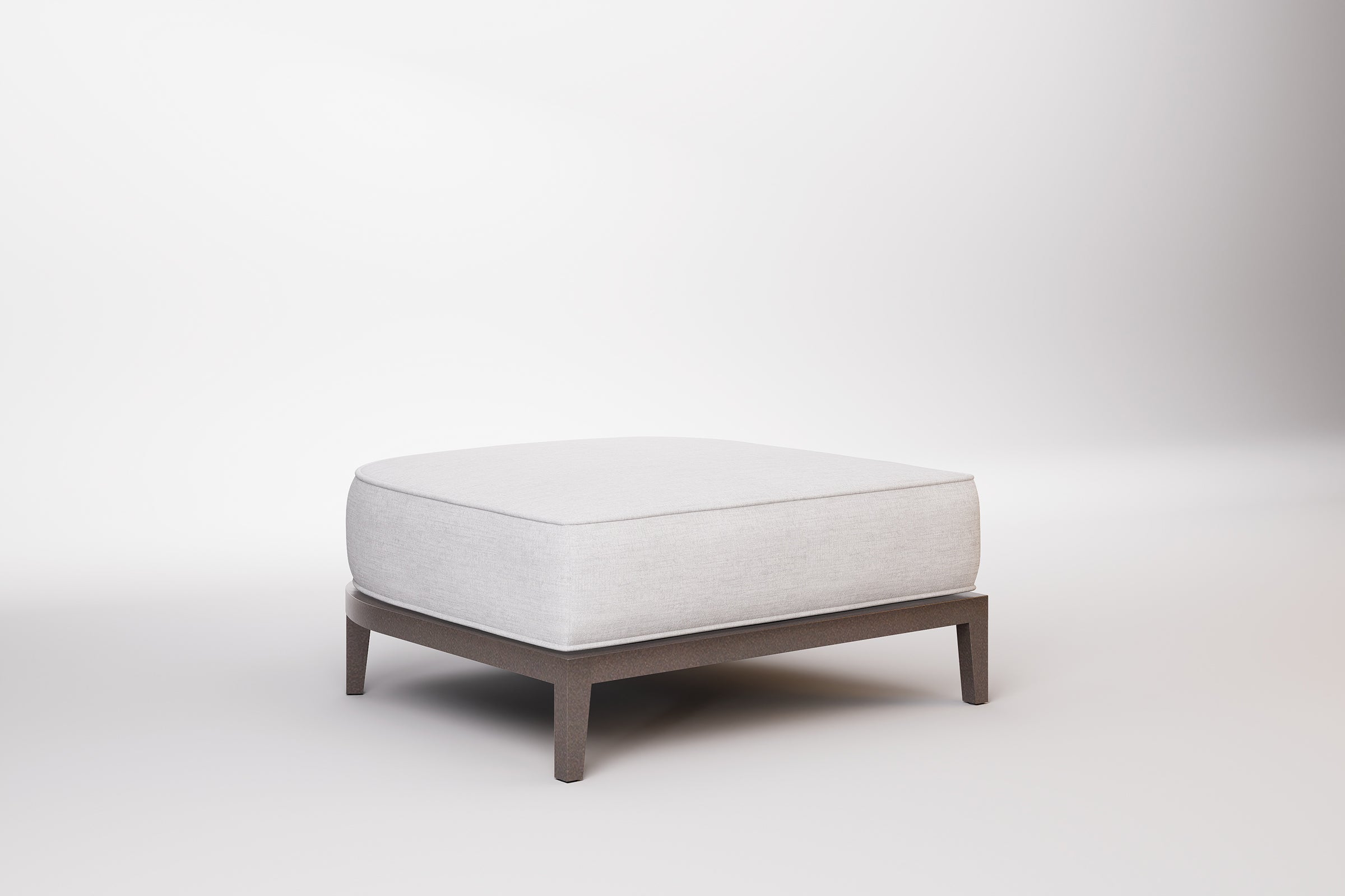 Rome Outdoor Ottoman Aluminium