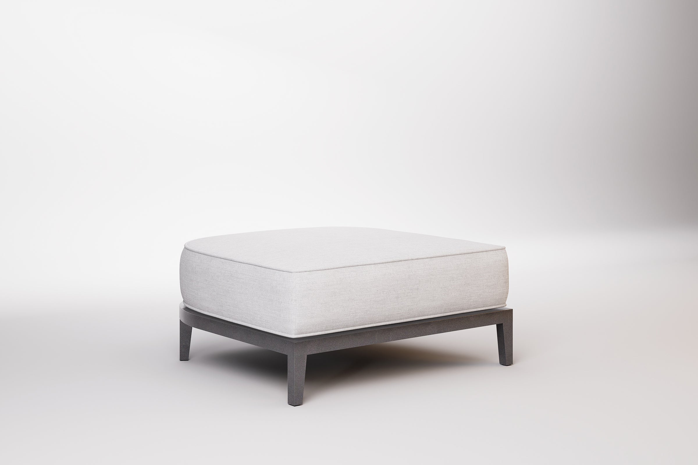 Rome Outdoor Ottoman Aluminium