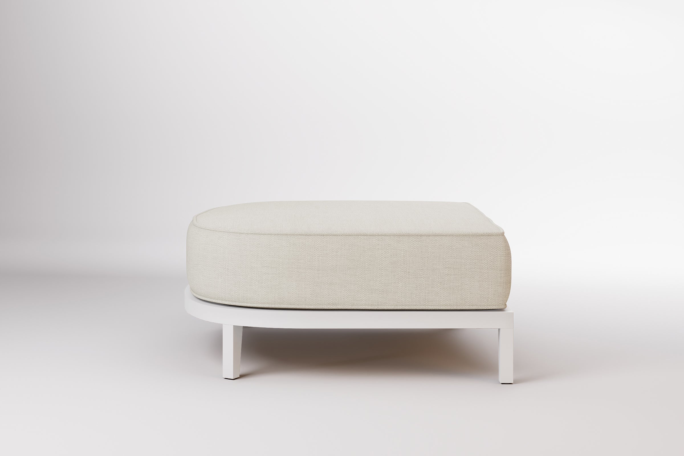 Rome Outdoor Ottoman Aluminium