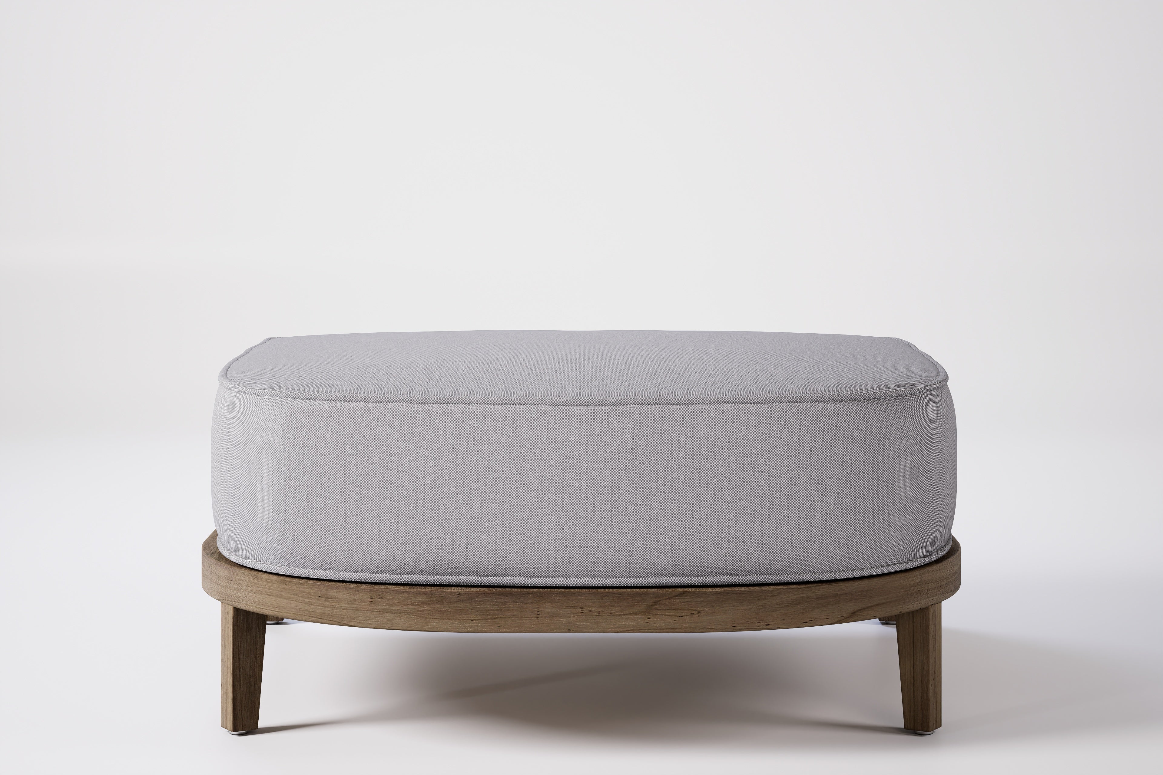 Rome Outdoor Ottoman Teak