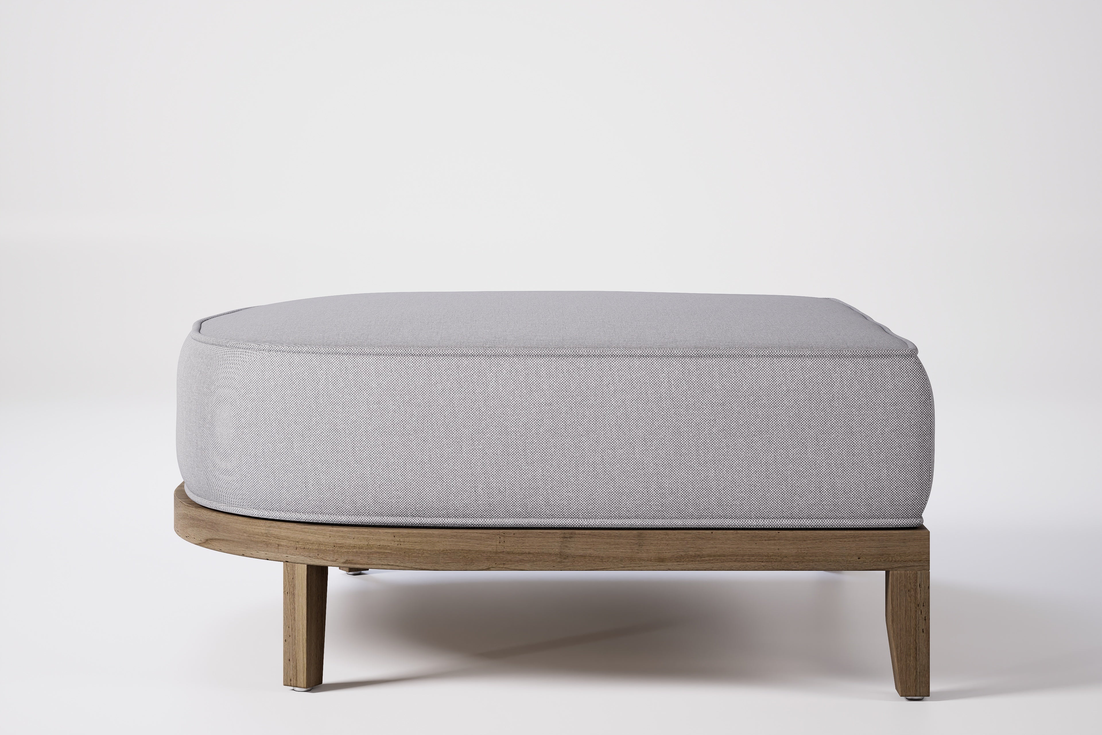Rome Outdoor Ottoman Teak