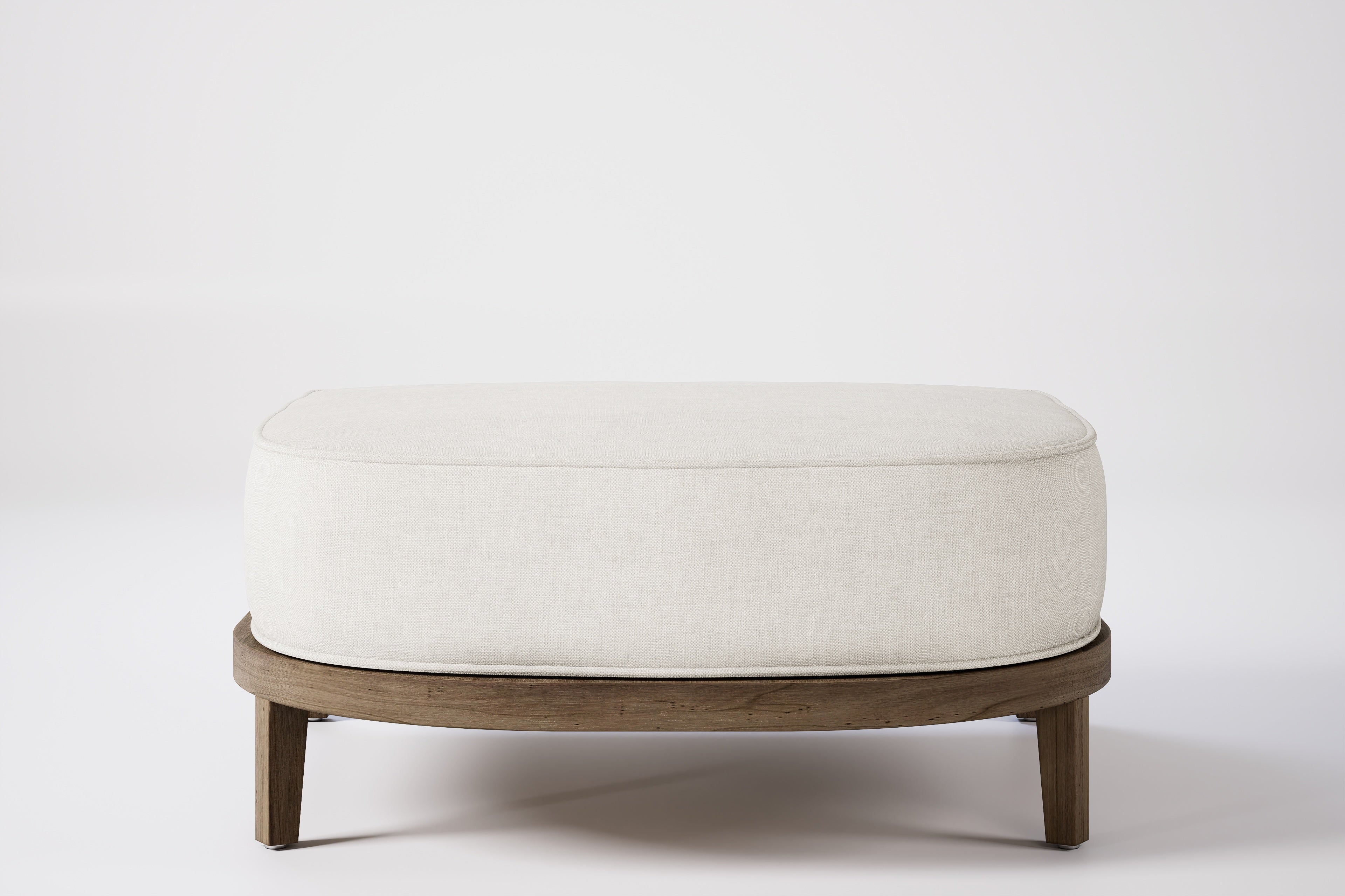 Rome Outdoor Ottoman Teak