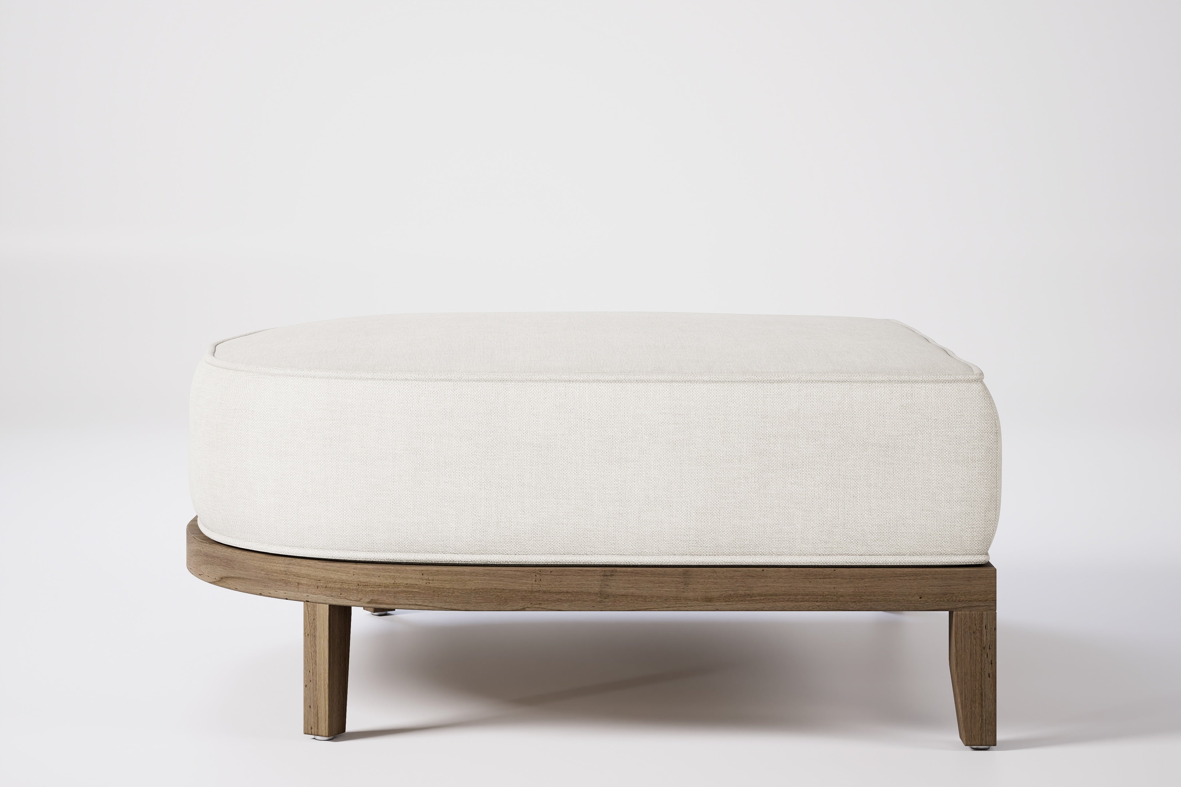 Rome Outdoor Ottoman Teak