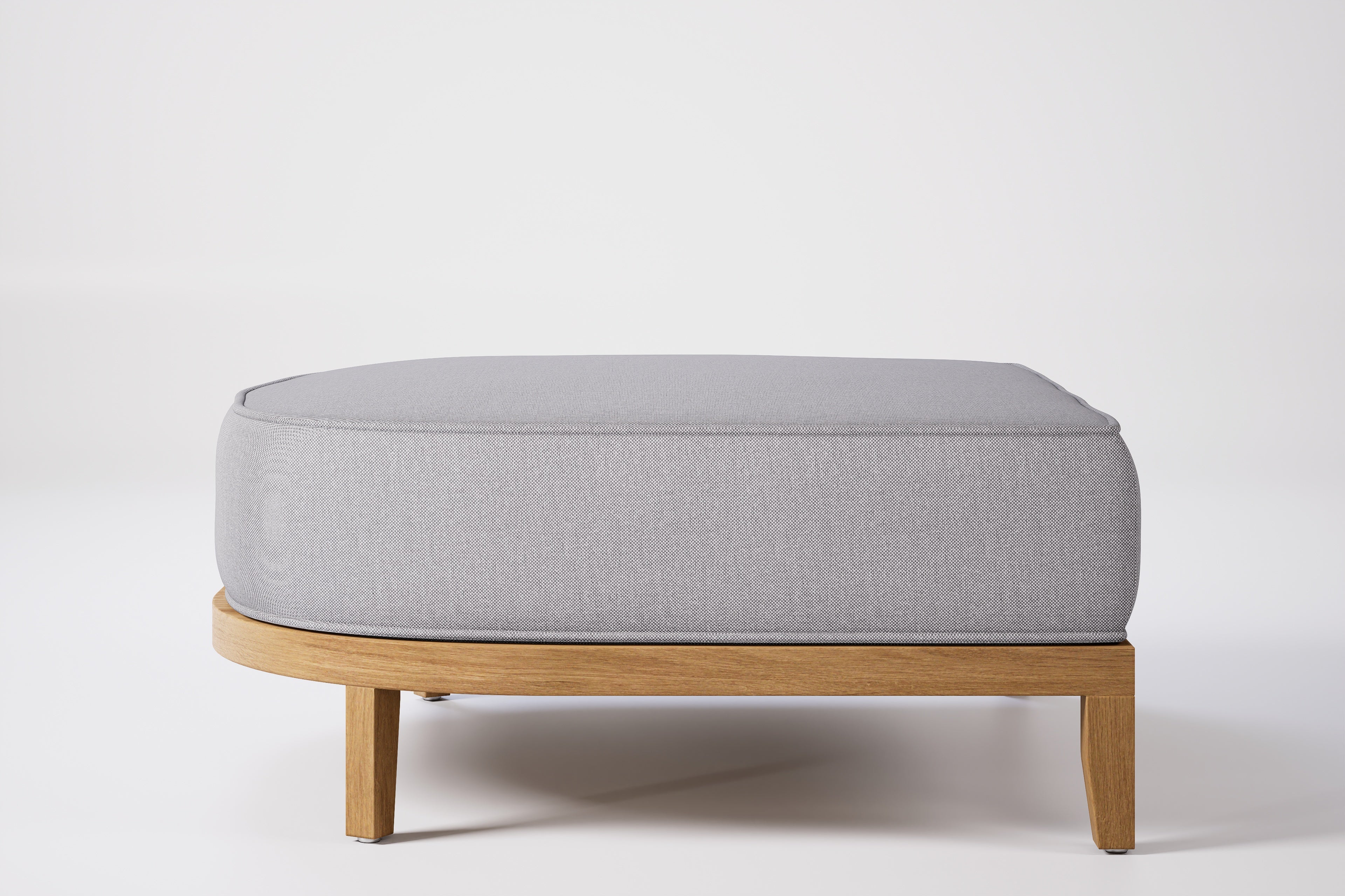 Rome Outdoor Ottoman Teak