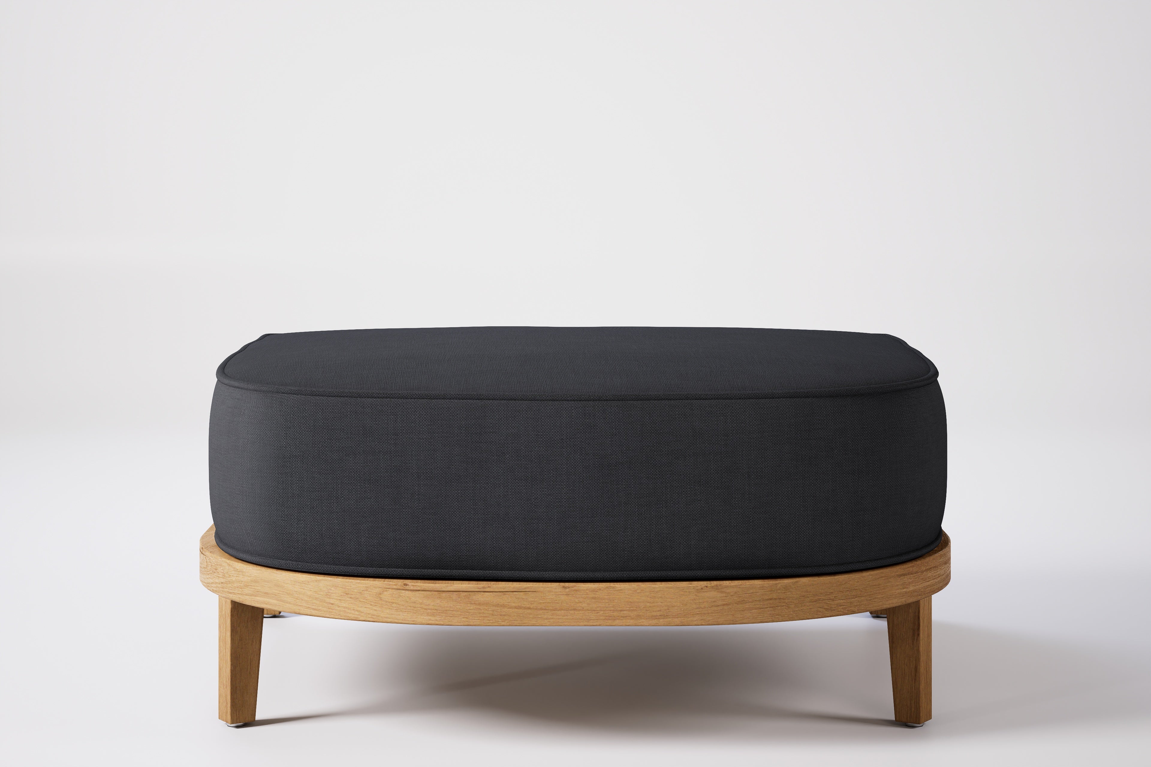 Rome Outdoor Ottoman Teak