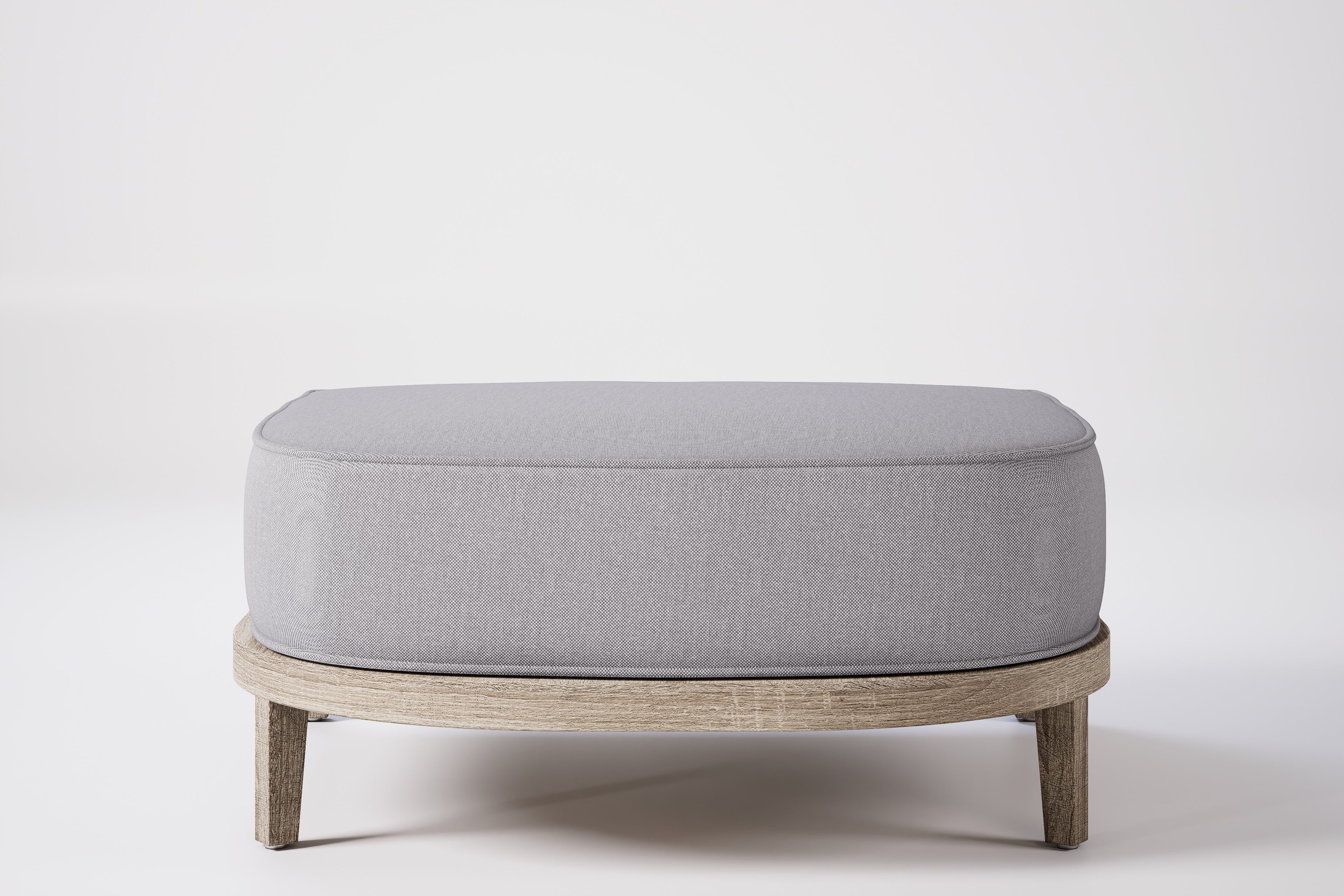 Rome Outdoor Ottoman Teak
