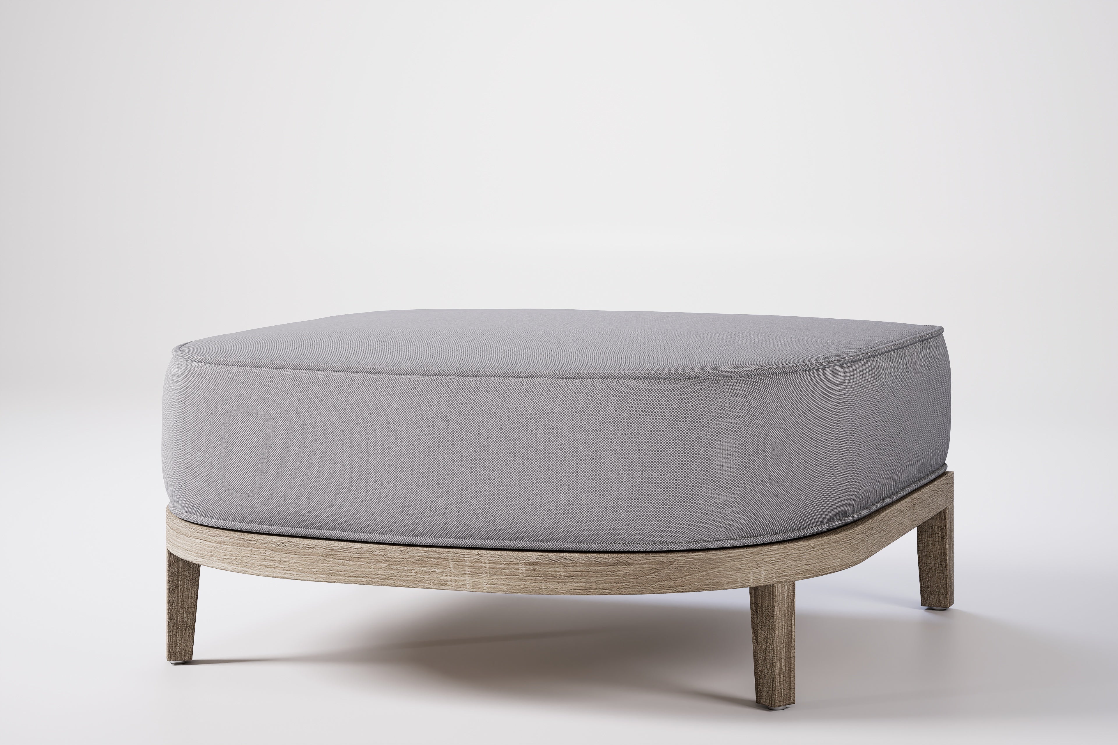 Rome Outdoor Ottoman Teak