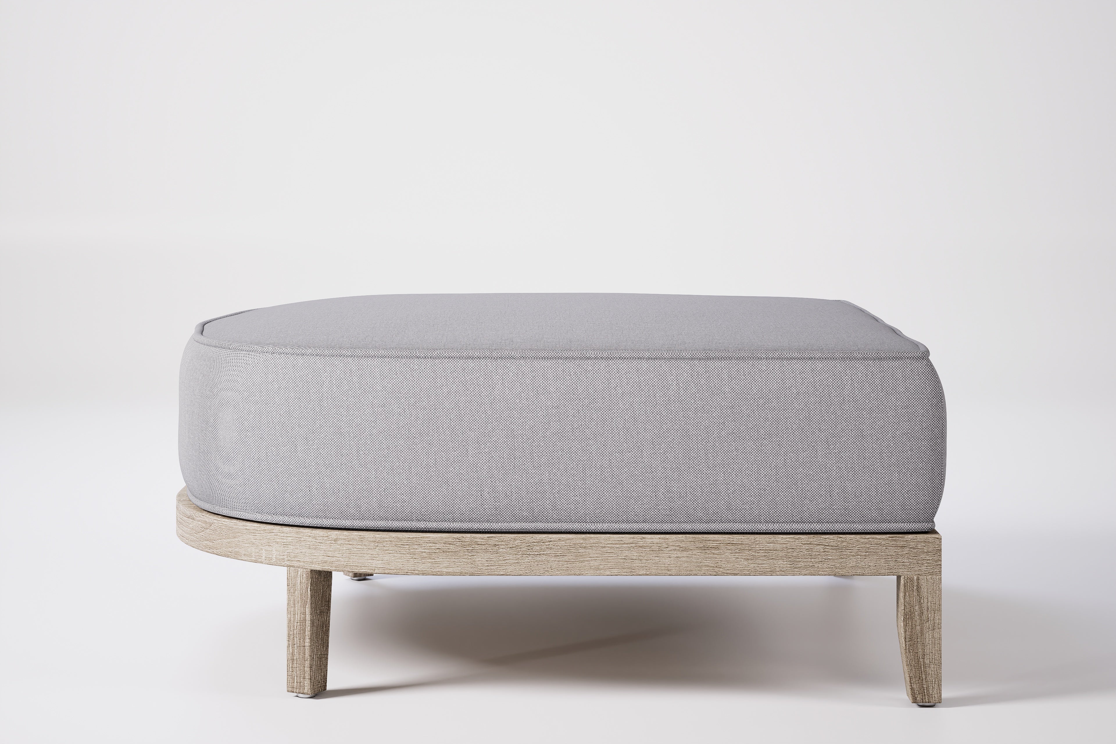 Rome Outdoor Ottoman Teak