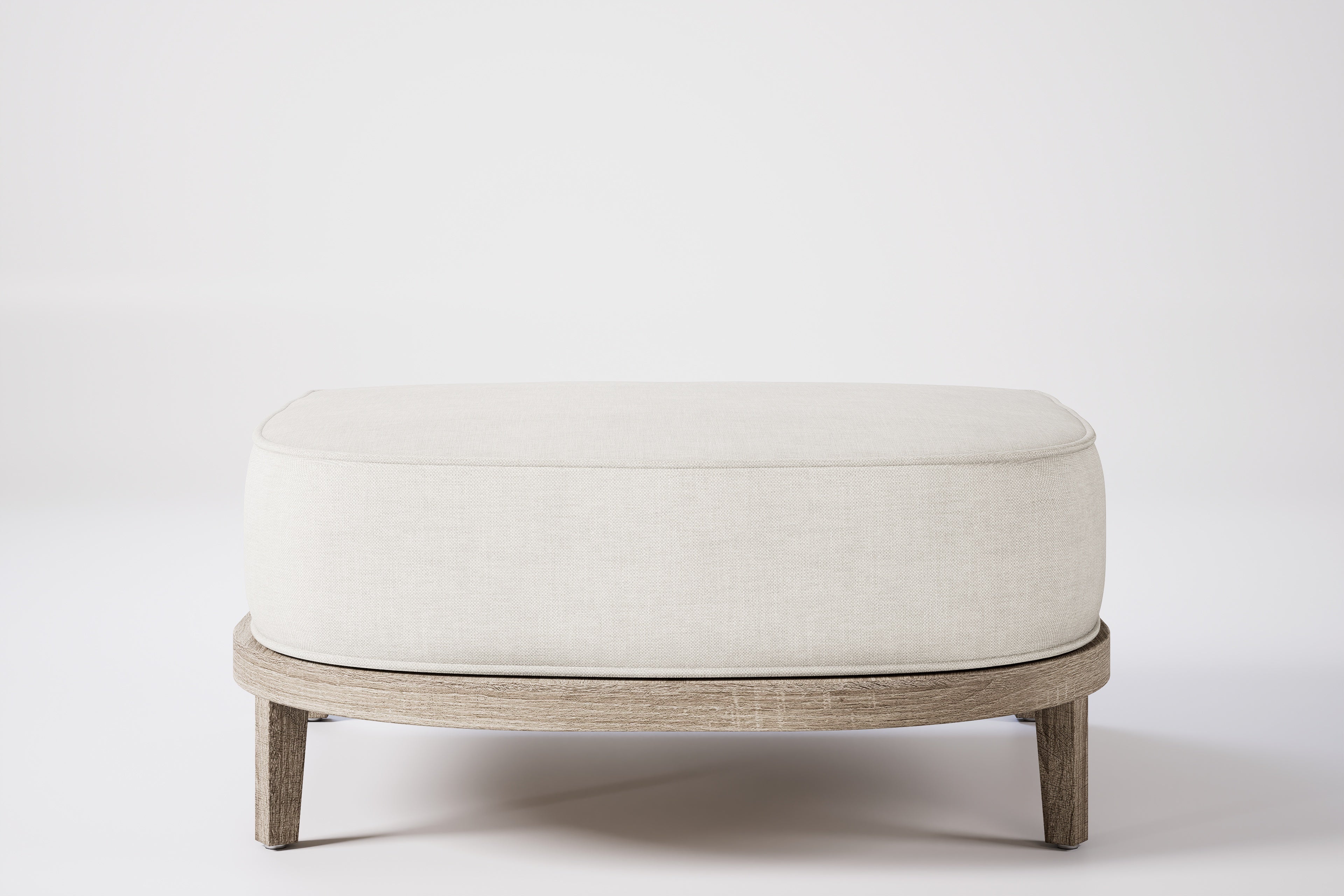 Rome Outdoor Ottoman Teak