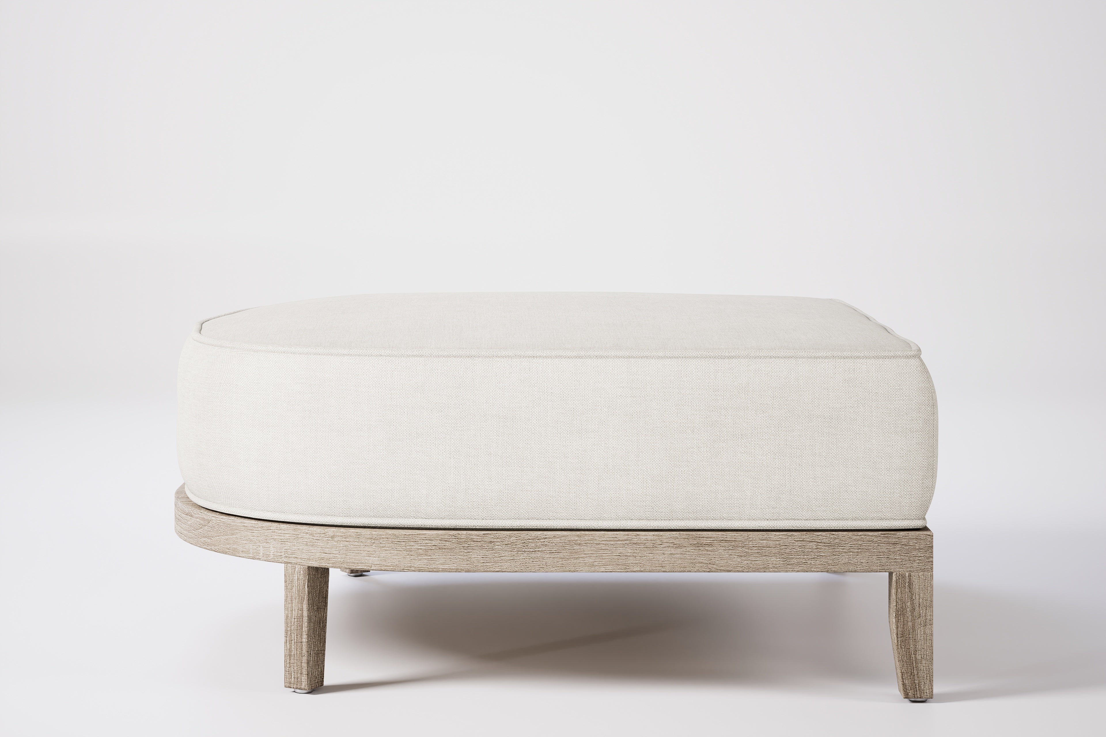 Rome Outdoor Ottoman Teak