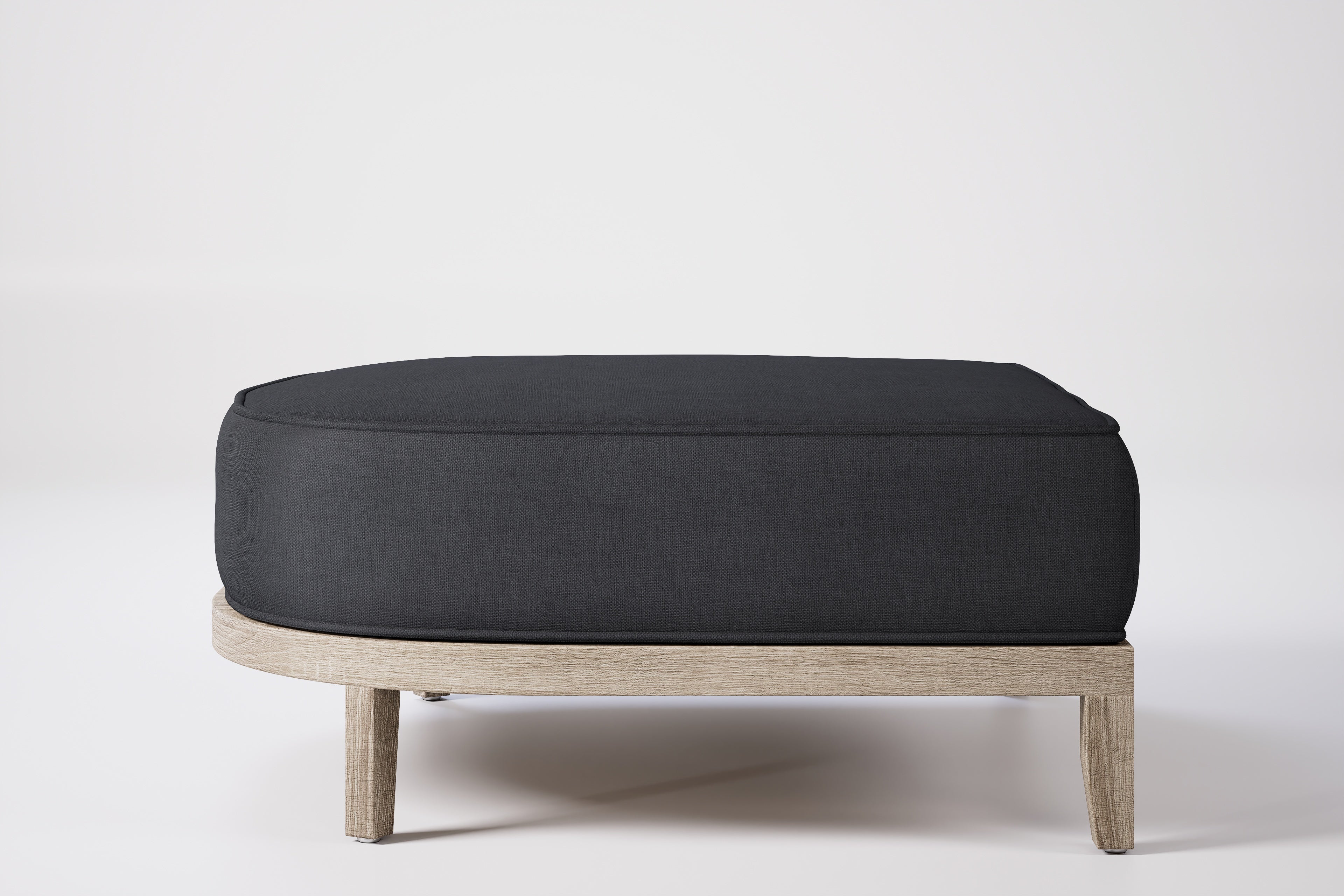 Rome Outdoor Ottoman Teak