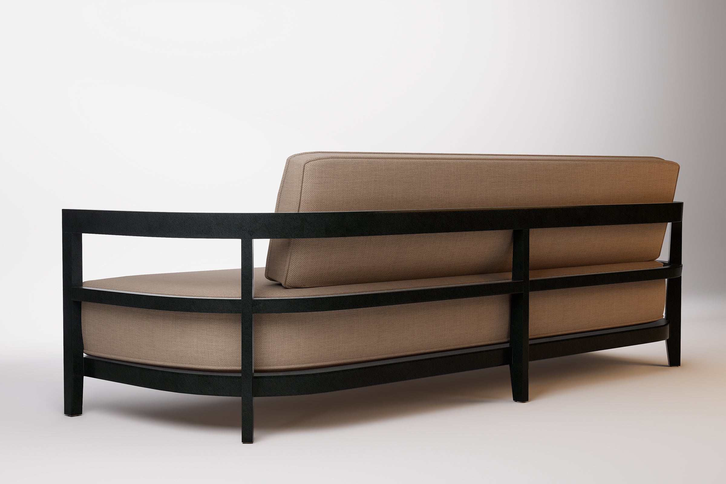 Rome Outdoor Sofa 3 Seat Aluminium