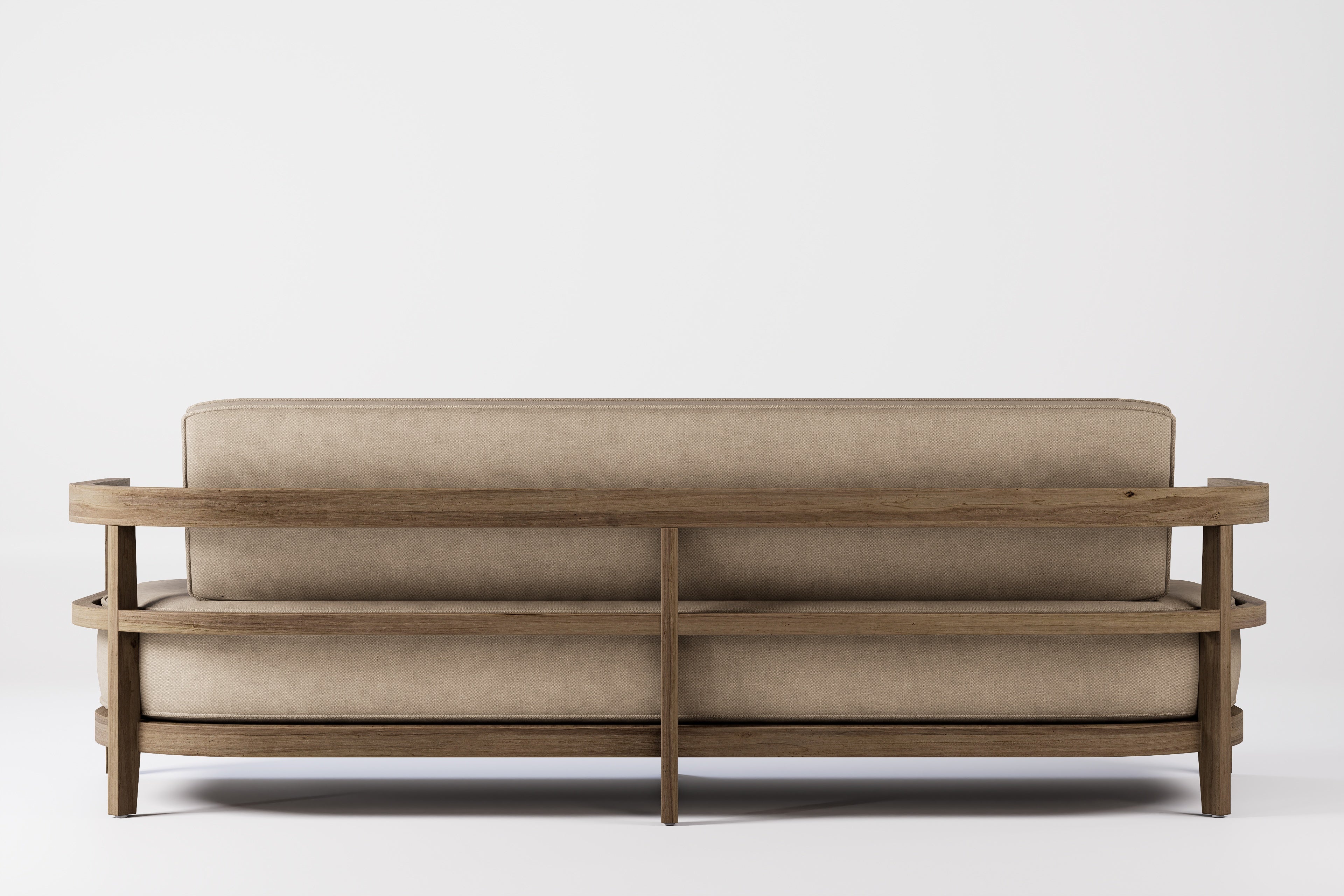 Rome Outdoor Sofa 3 Seat Teak