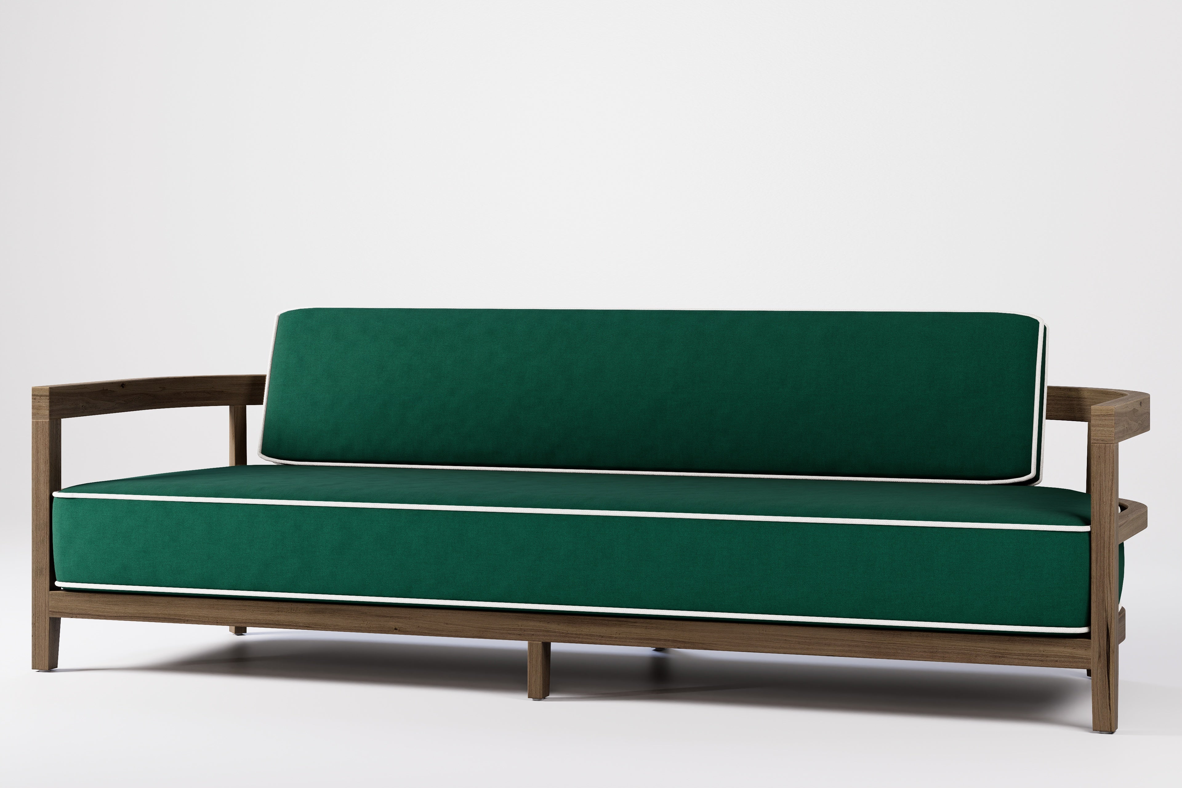 Rome Outdoor 3 Seat Sofa Teak