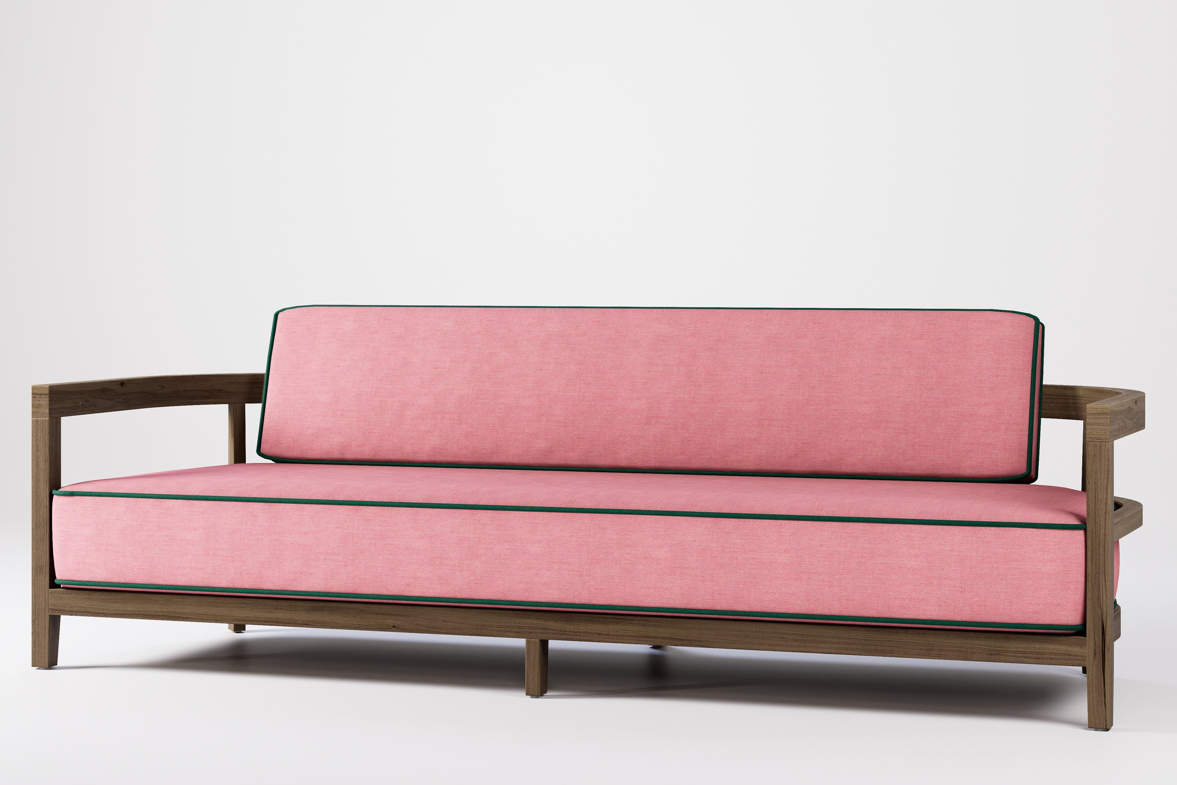 Rome Outdoor 3 Seat Sofa Teak