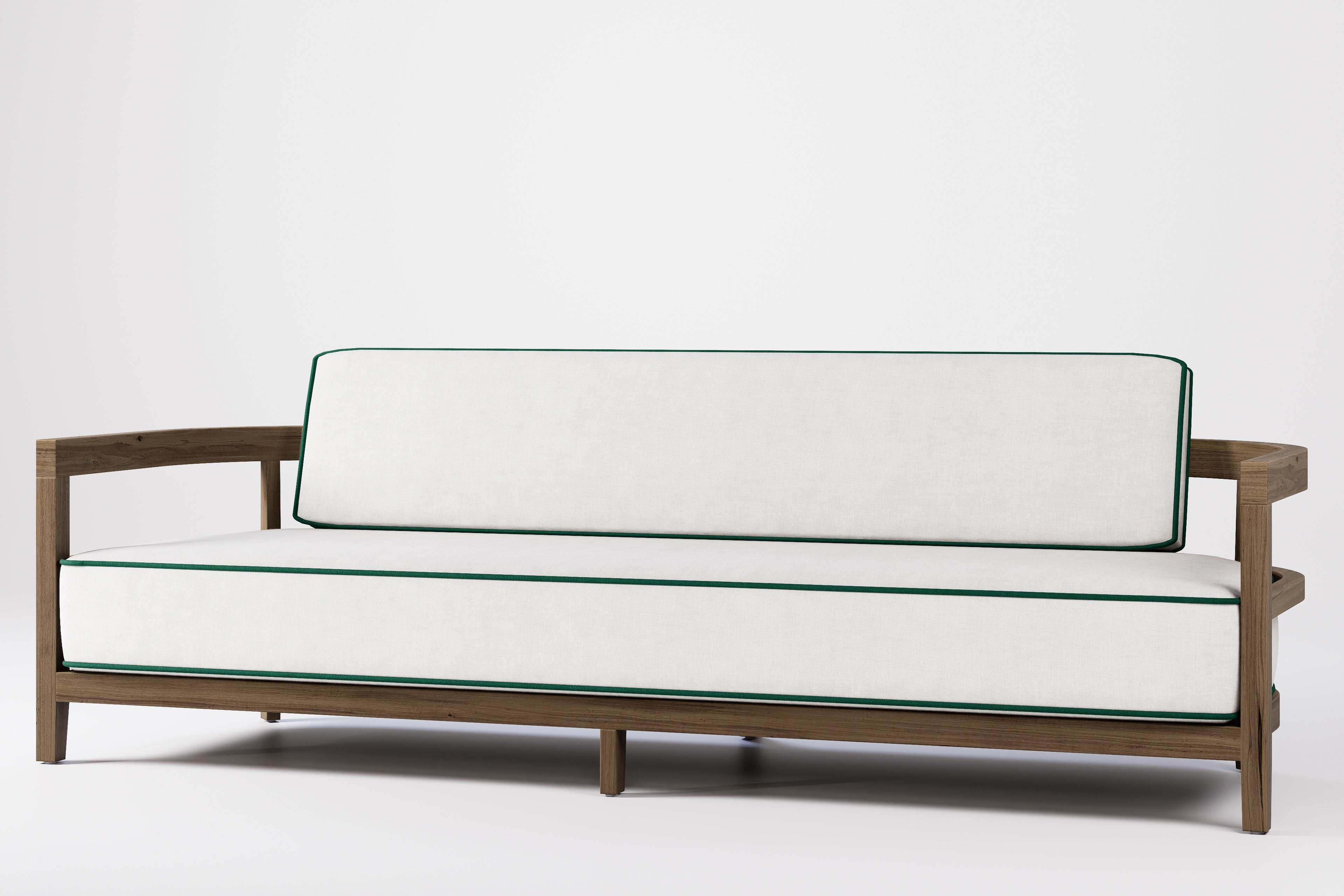 Rome Outdoor 3 Seat Sofa Teak