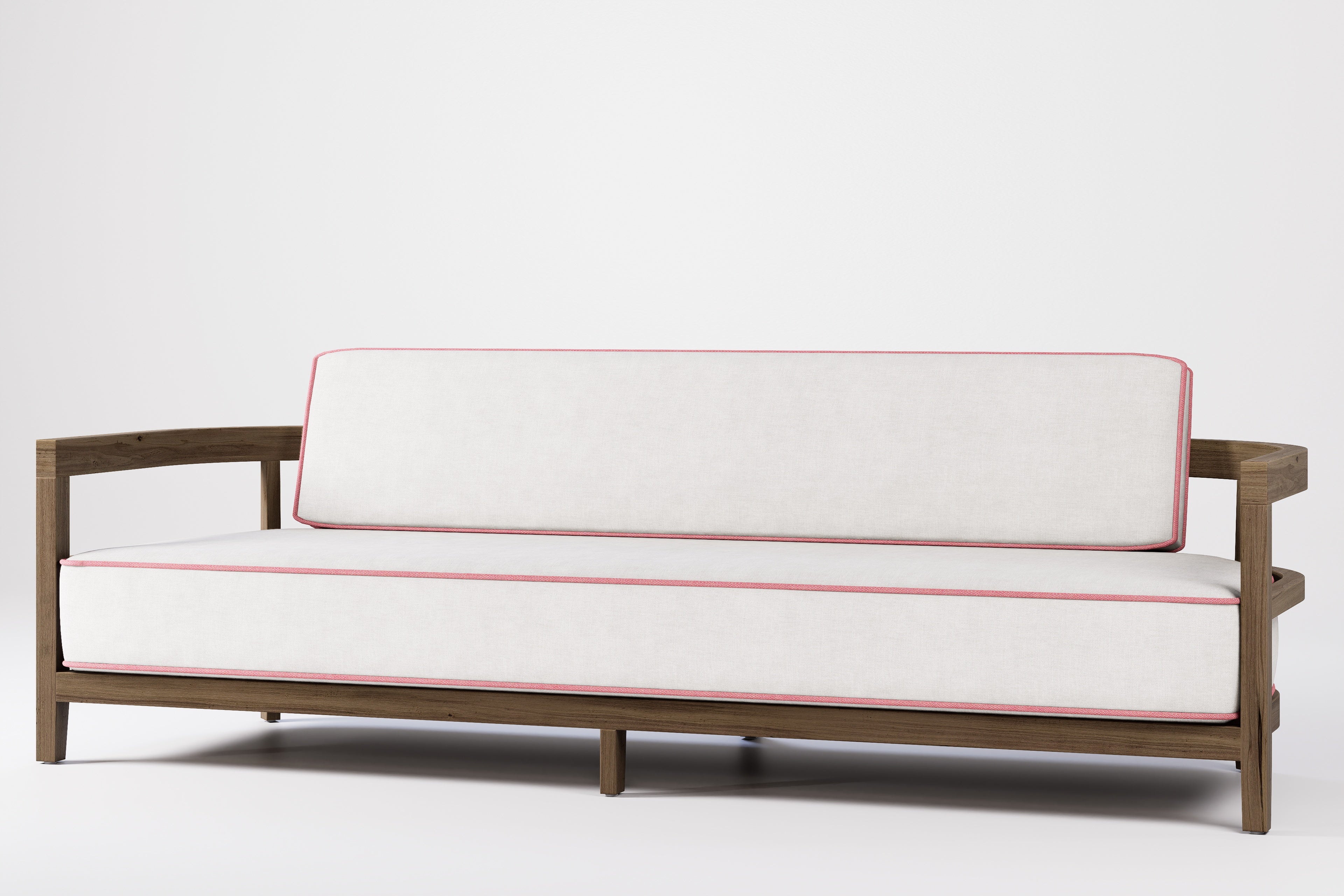 Rome Outdoor 3 Seat Sofa Teak