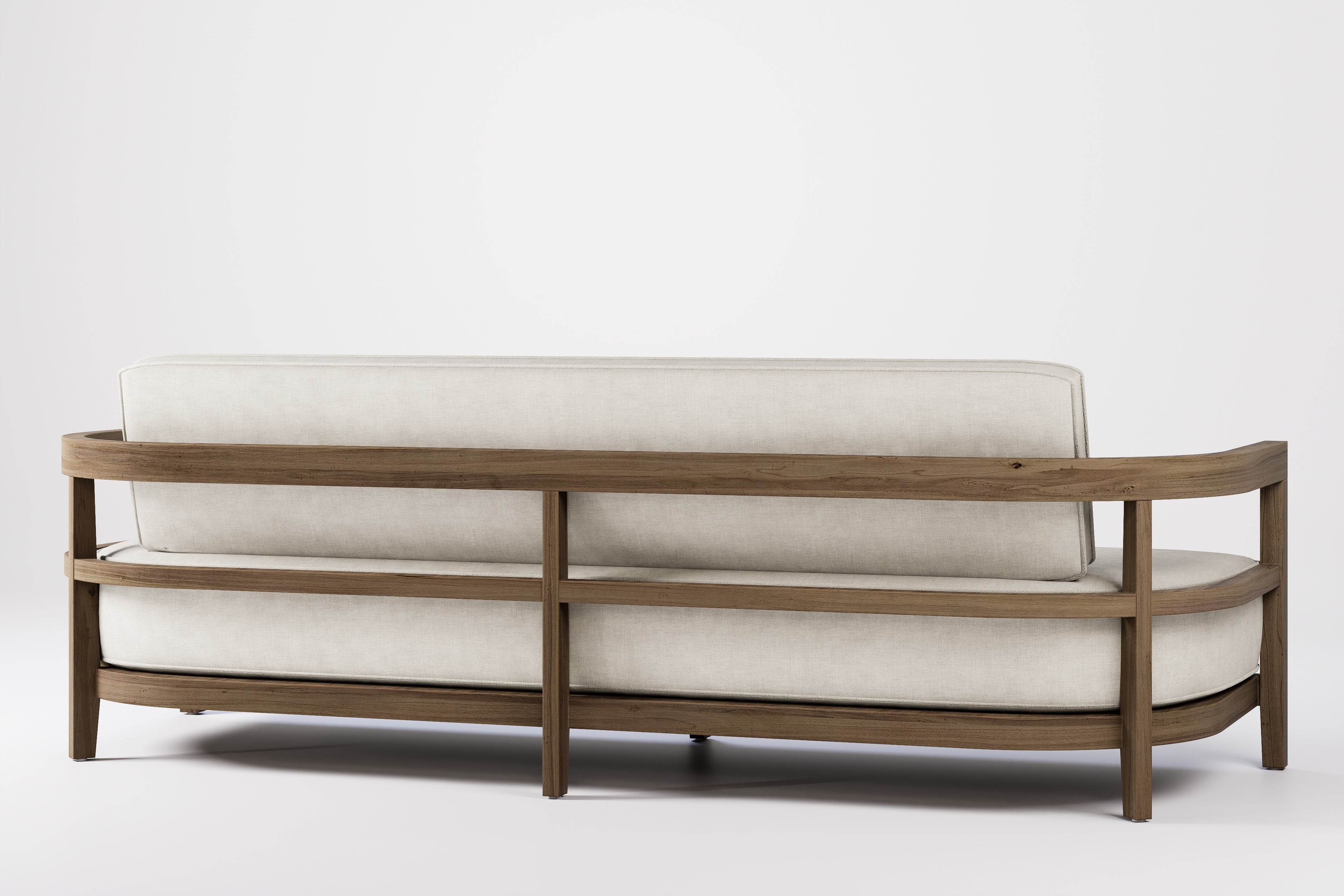 Rome Outdoor Sofa 3 Seat Teak