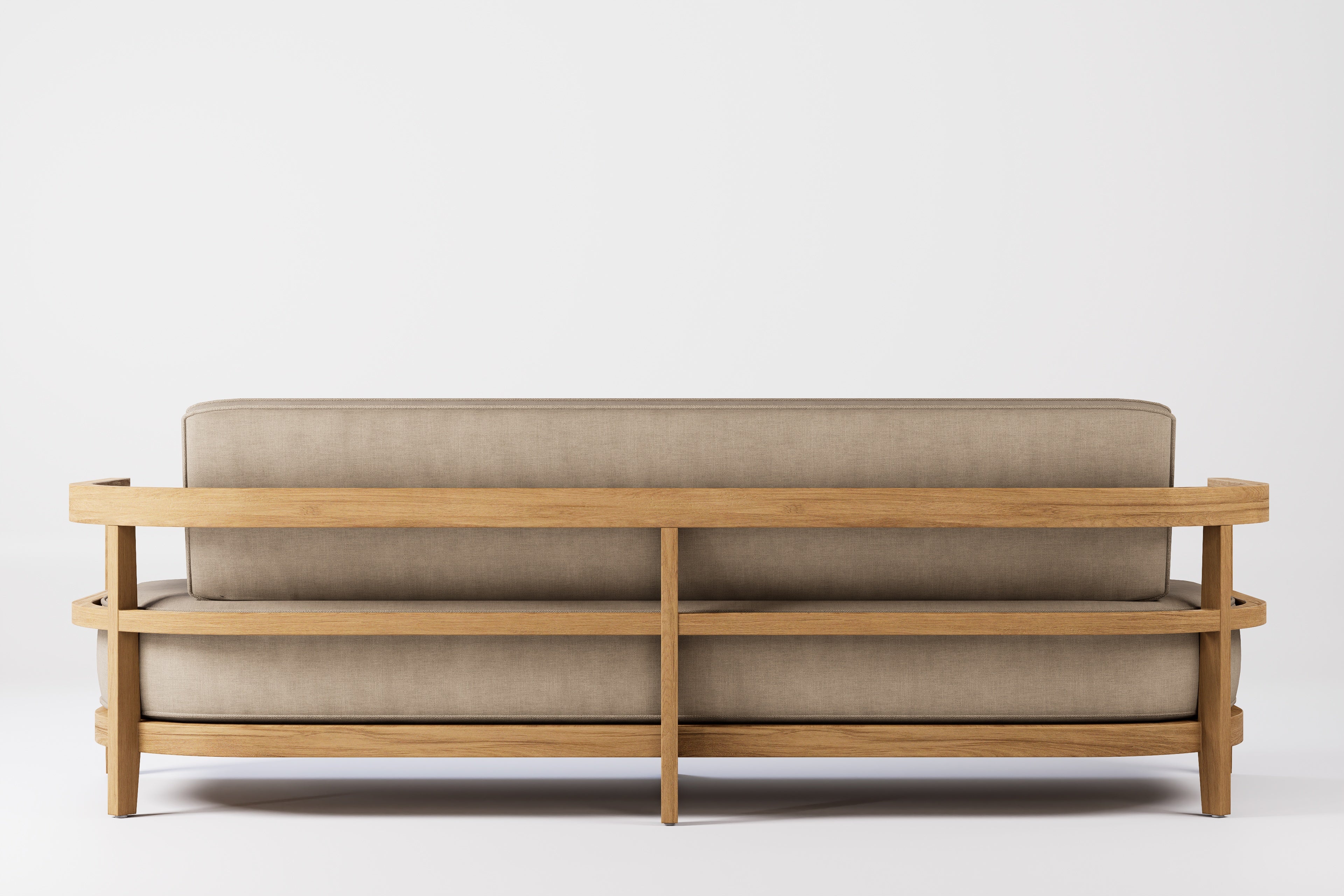 Rome Outdoor Sofa 3 Seat Teak