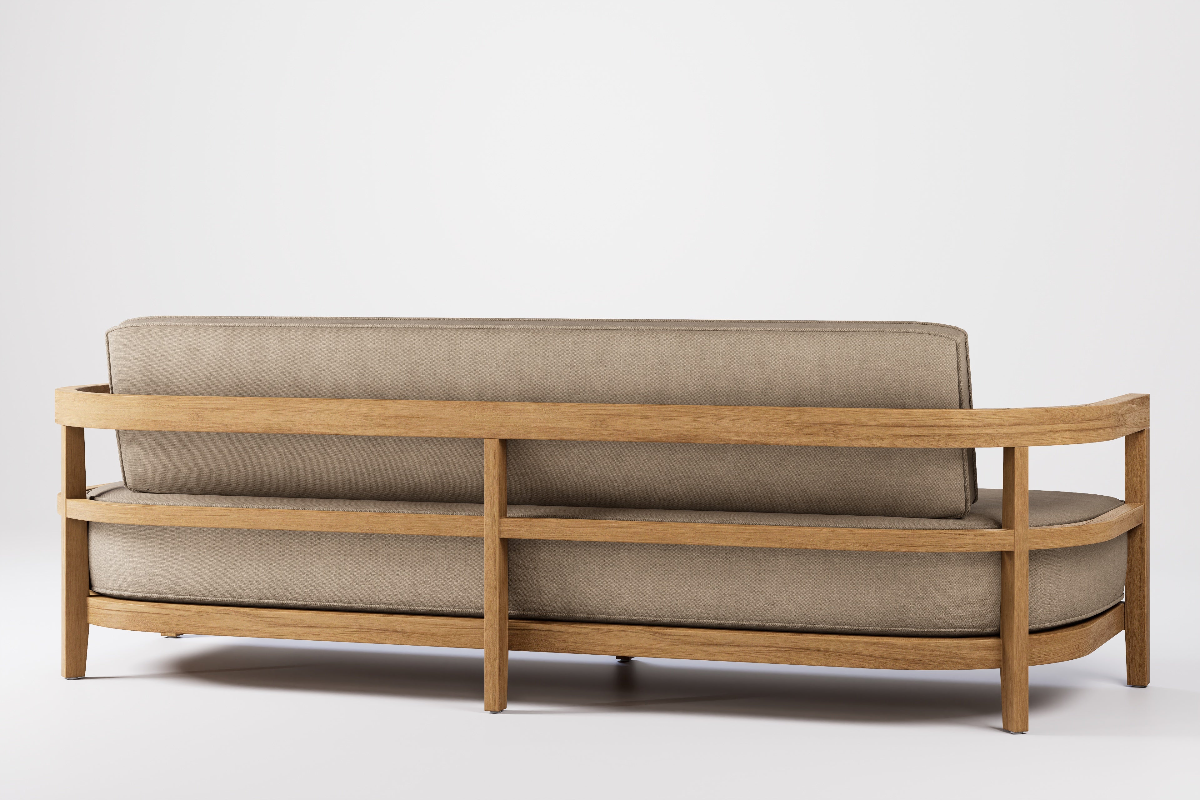 Rome Outdoor Sofa 3 Seat Teak