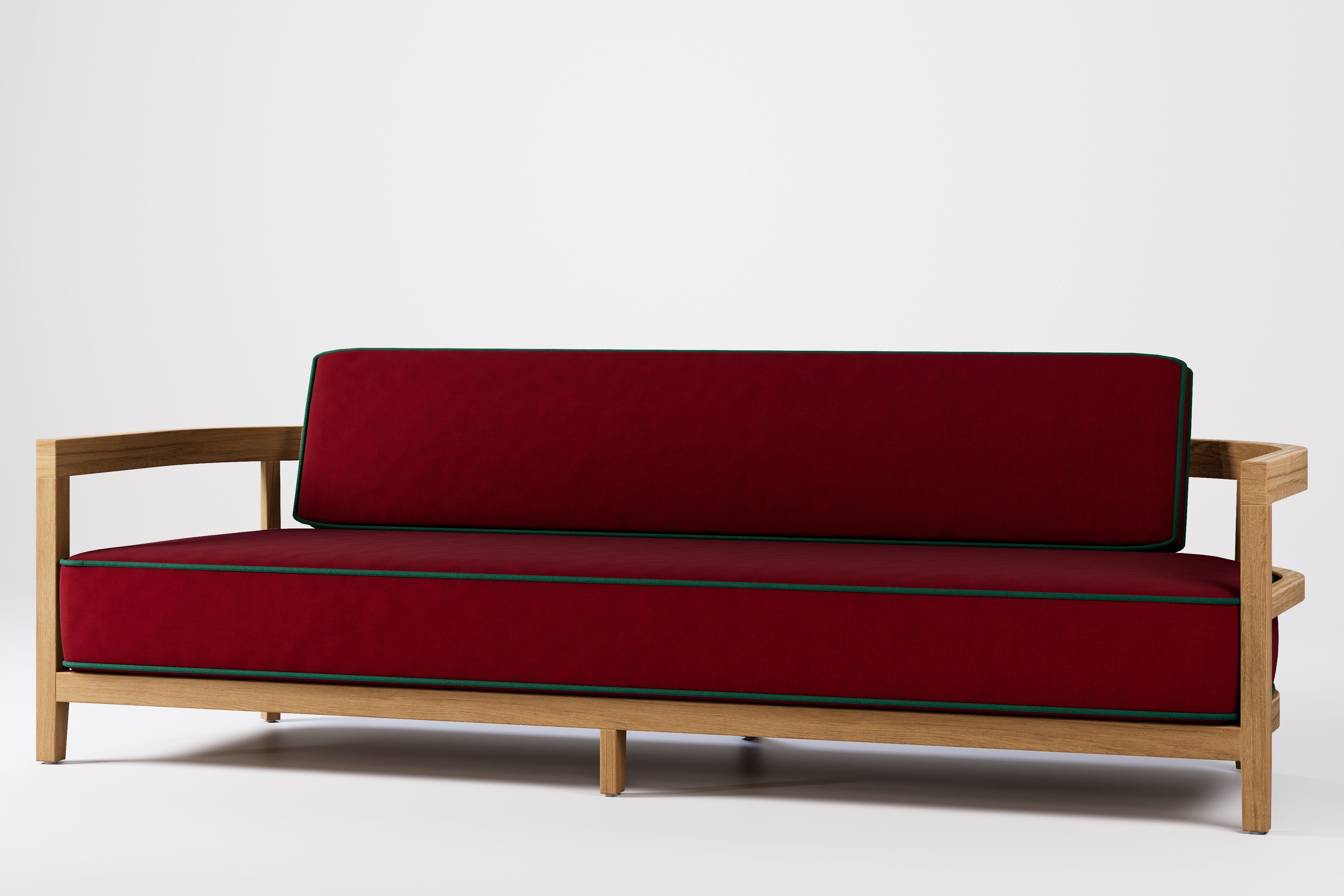 Rome Outdoor 3 Seat Sofa Teak