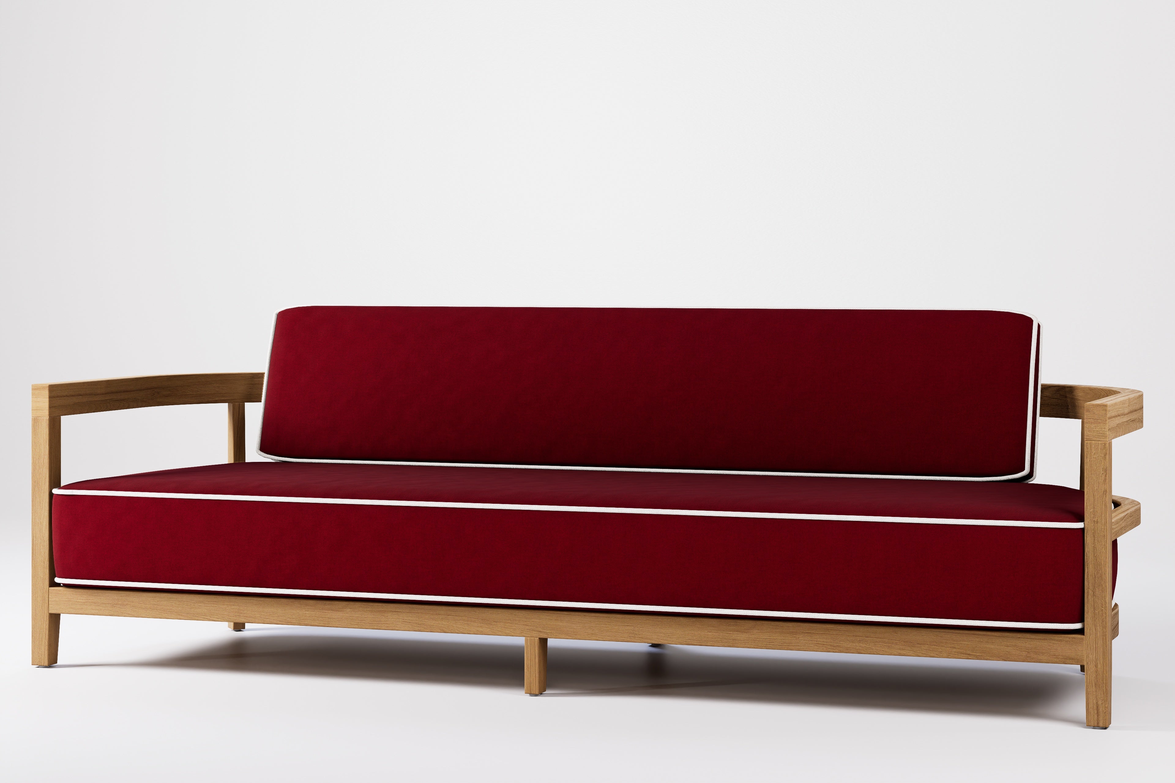 Rome Outdoor 3 Seat Sofa Teak