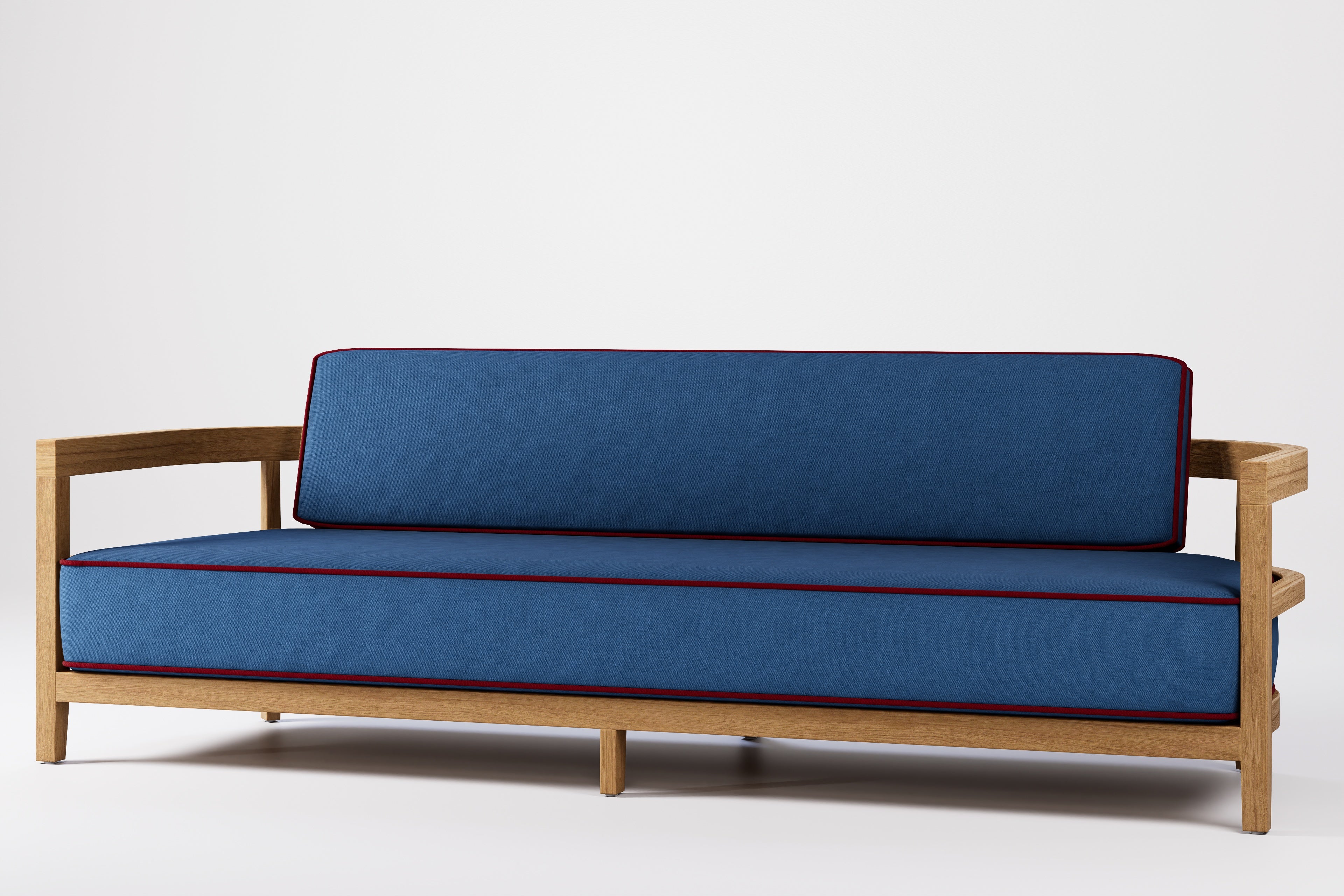 Rome Outdoor 3 Seat Sofa Teak