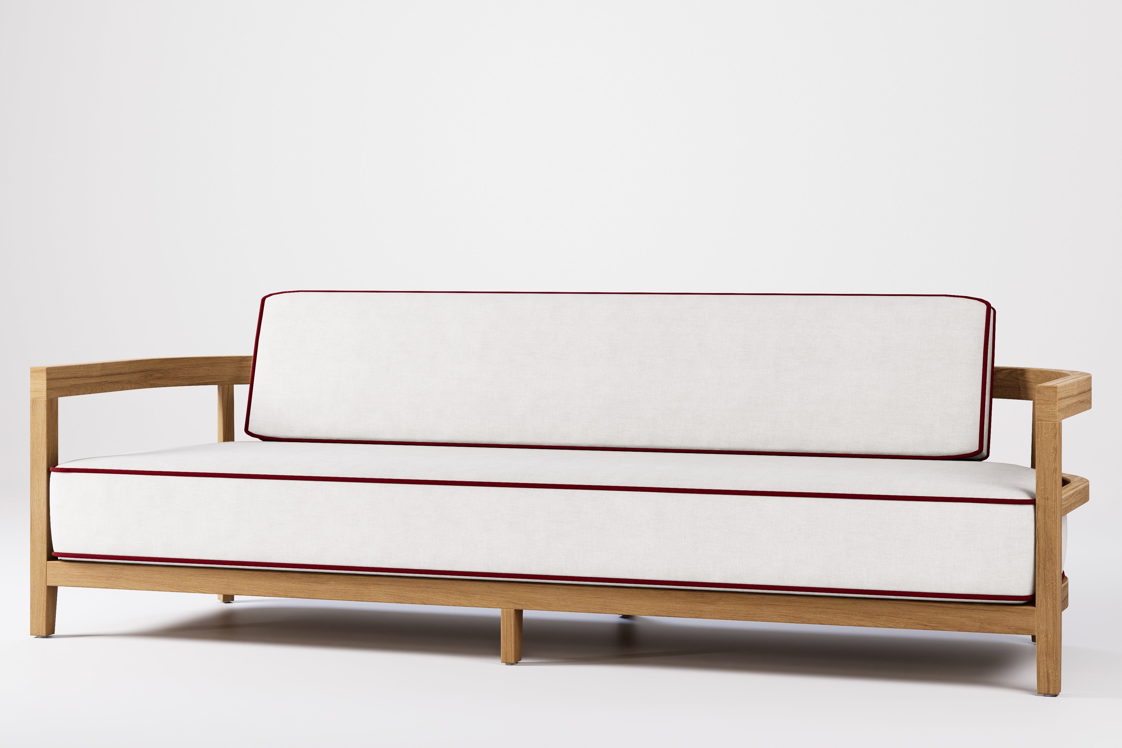 Rome Outdoor 3 Seat Sofa Teak