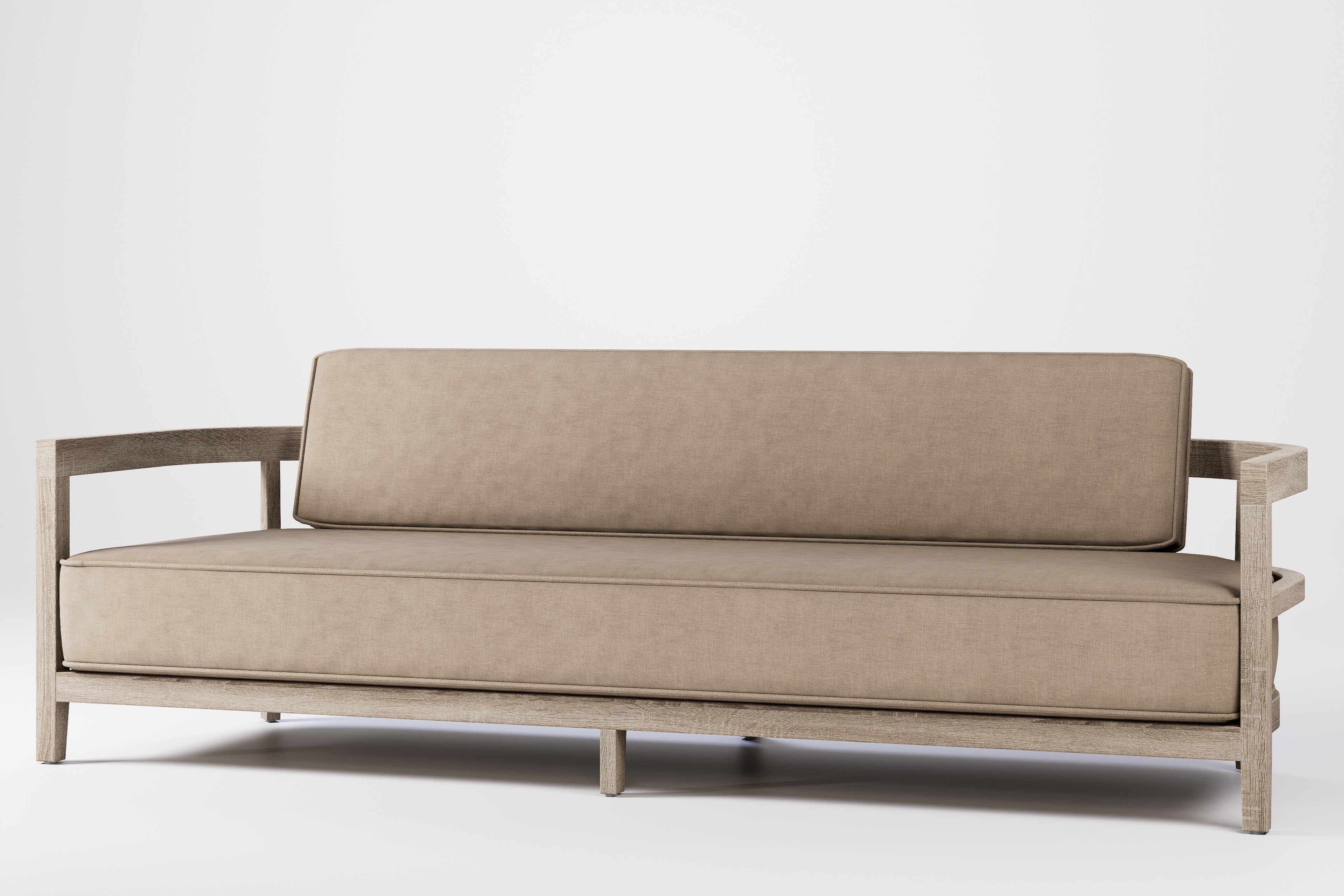 Rome Outdoor Sofa 3 Seat Teak