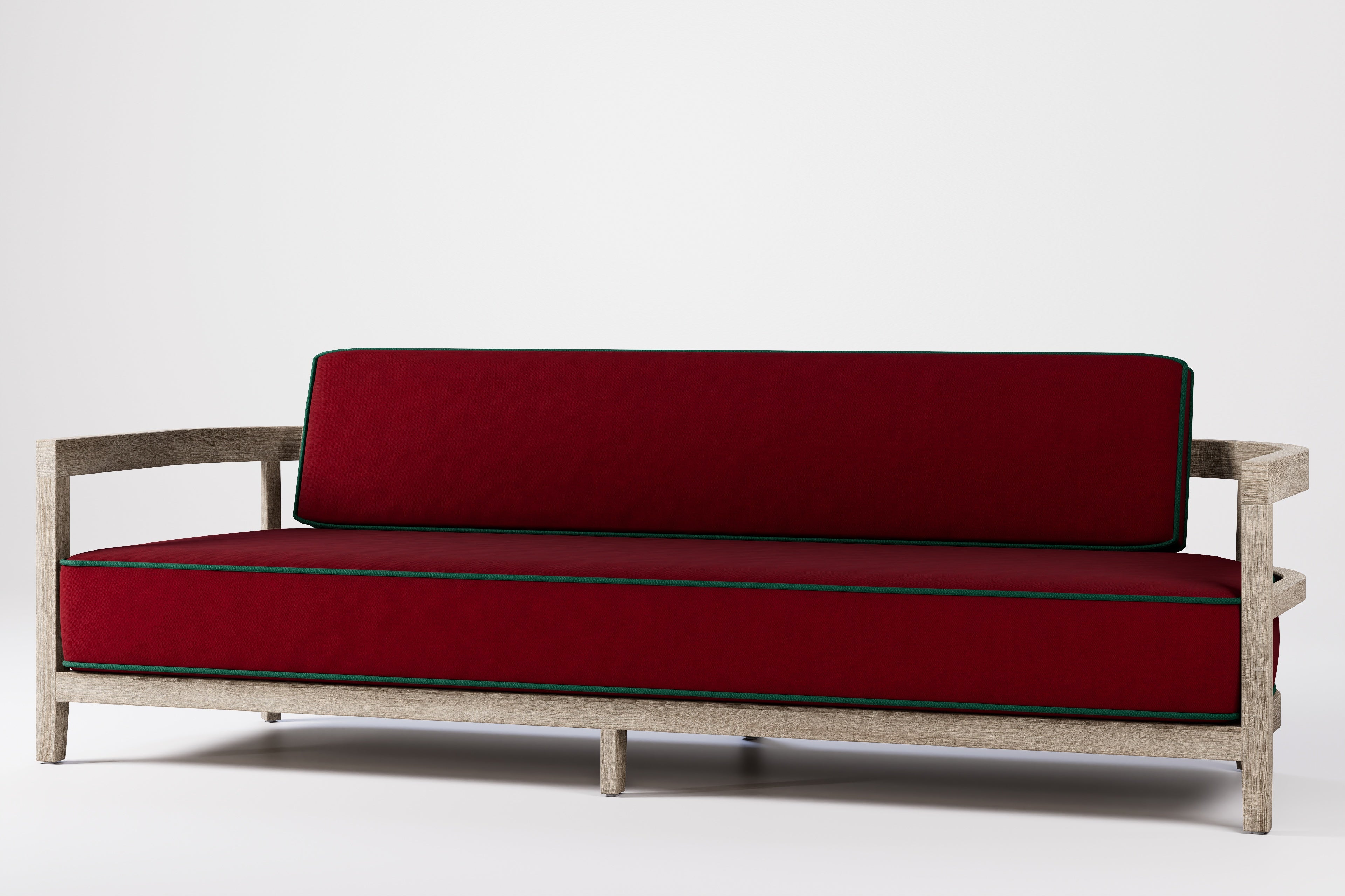 Rome Outdoor 3 Seat Sofa Teak