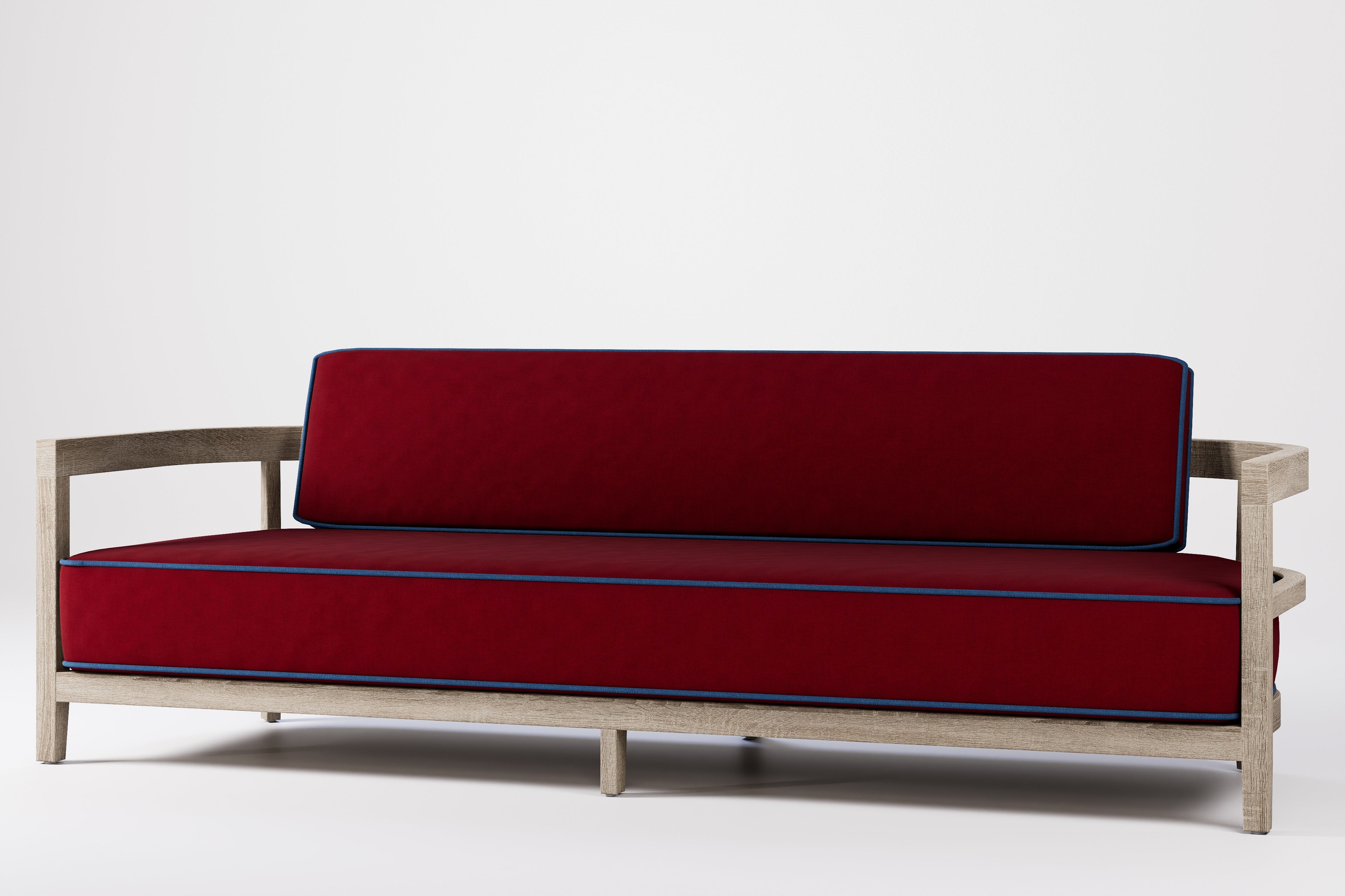 Rome Outdoor 3 Seat Sofa Teak