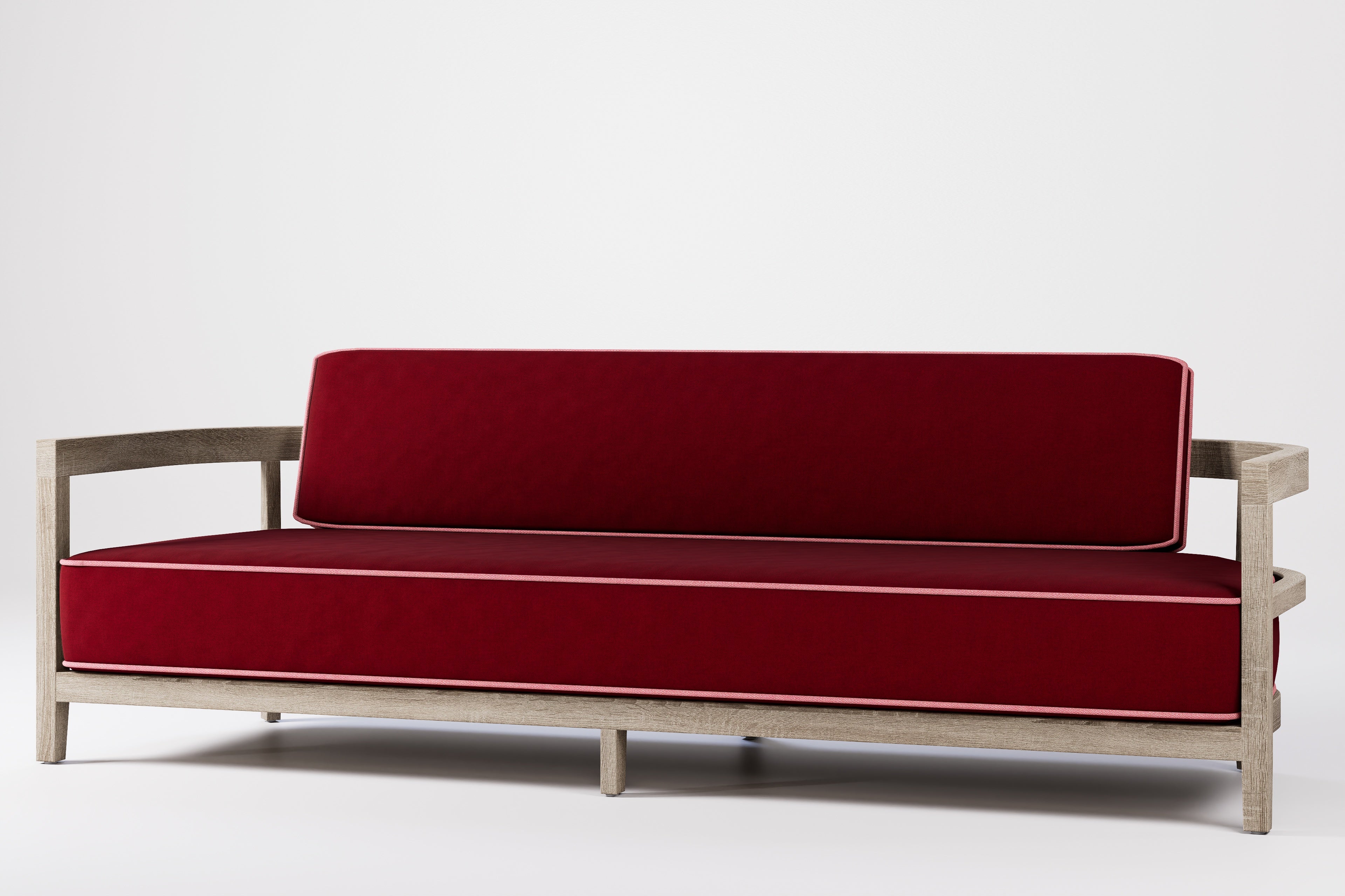 Rome Outdoor 3 Seat Sofa Teak